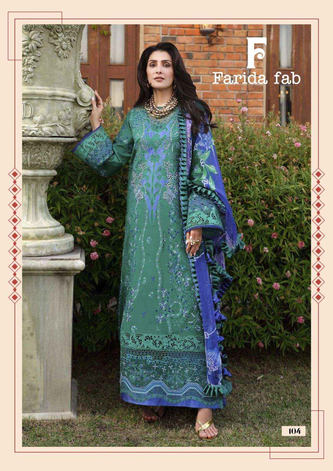 Farida Fab Mushq Readymade Cotton Dress (6 pcs Catalogue)