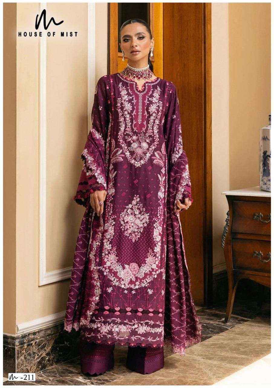House Of Mist Ghazal Cotton Collection Vol-22 Readymade Cotton Dress (6 pcs Catalogue)