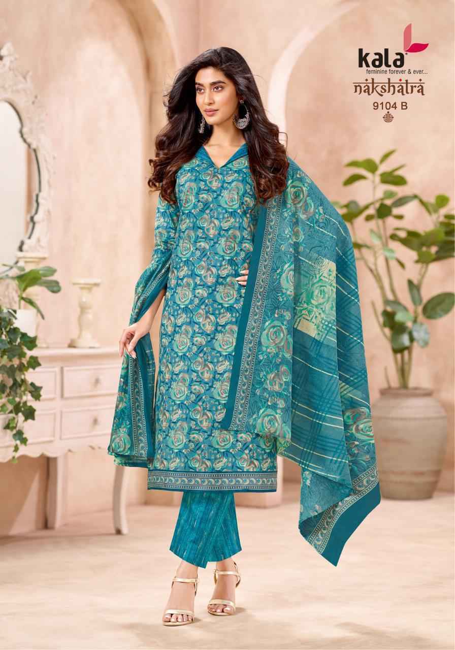 Kala Nakshatra Vol 5 Cotton Dress Material 12 pcs Catalogue