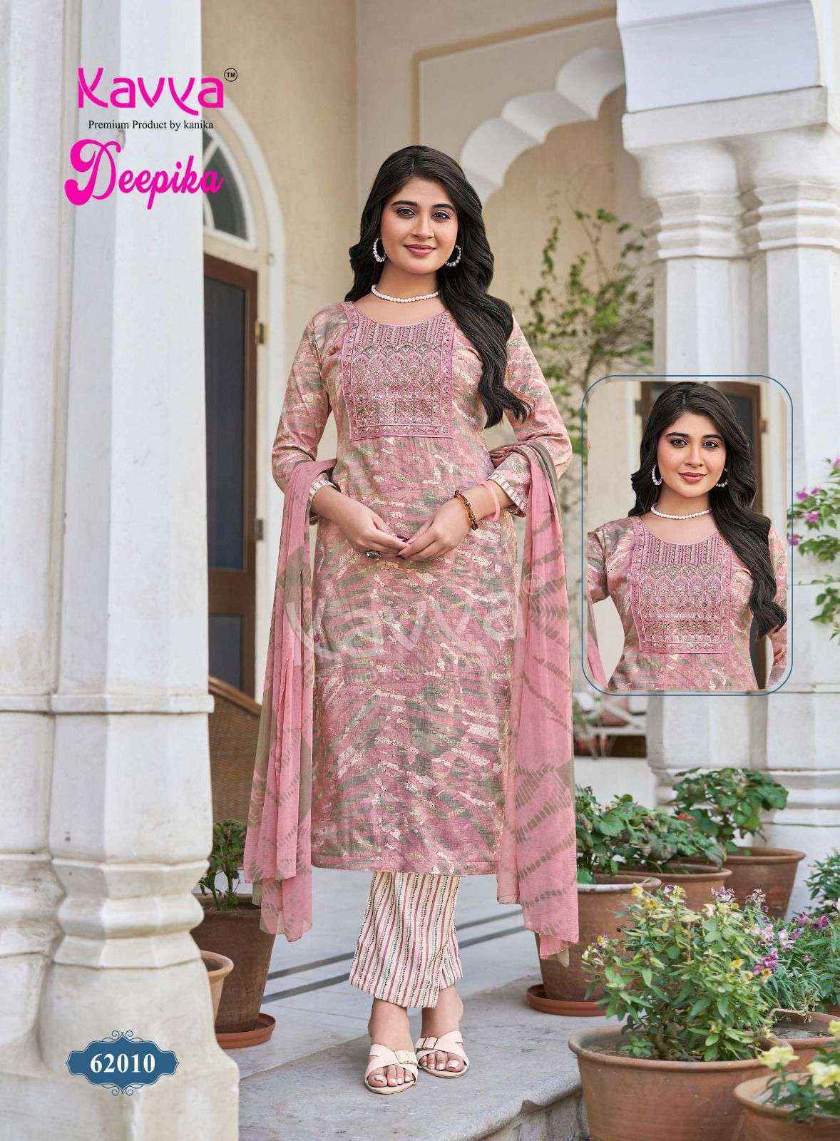 Kavya Deepika Vol-62 Capsule Readymade Suit (10 pcs Catalogue)