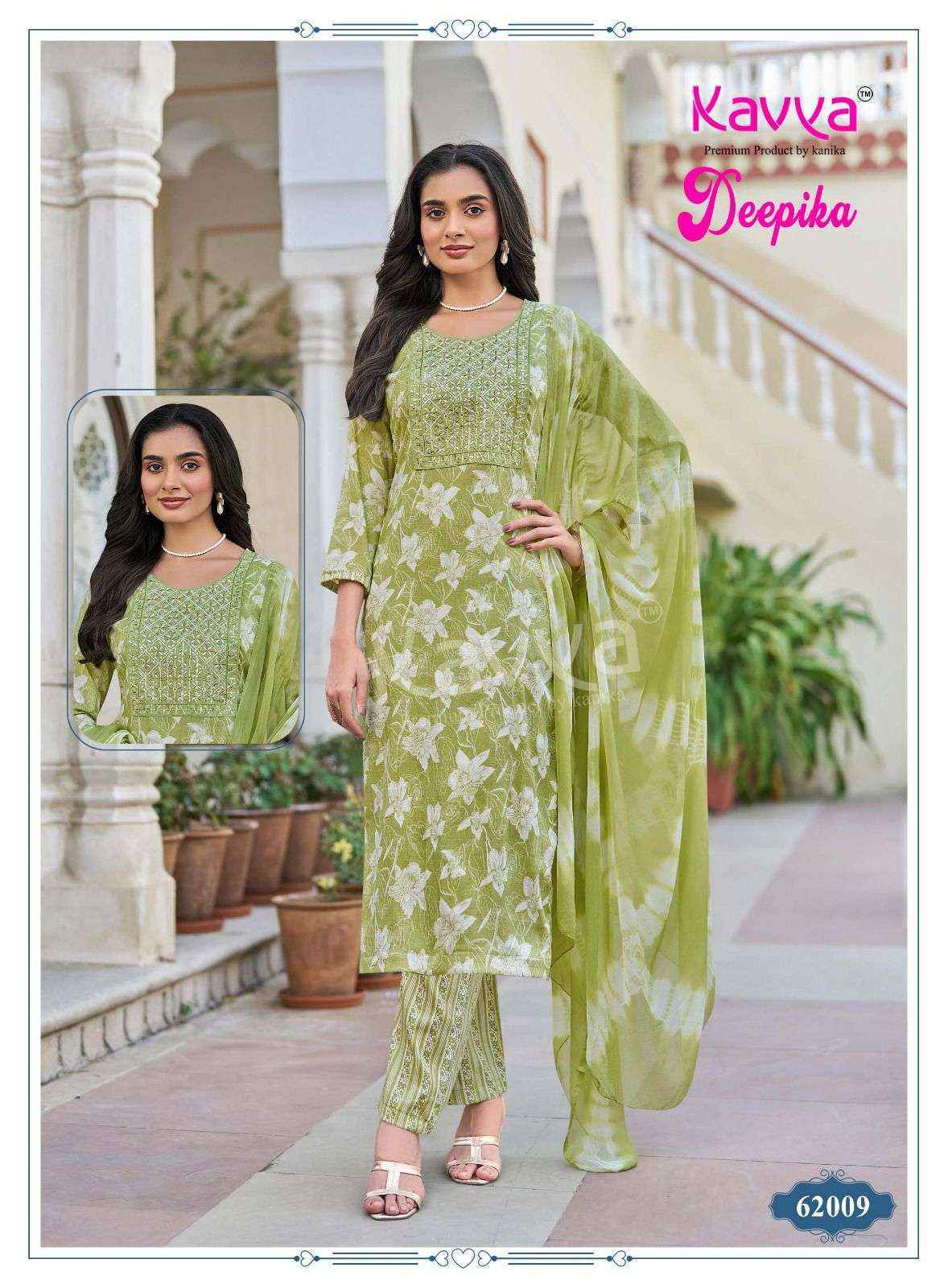 Kavya Deepika Vol-62 Capsule Readymade Suit (10 pcs Catalogue)