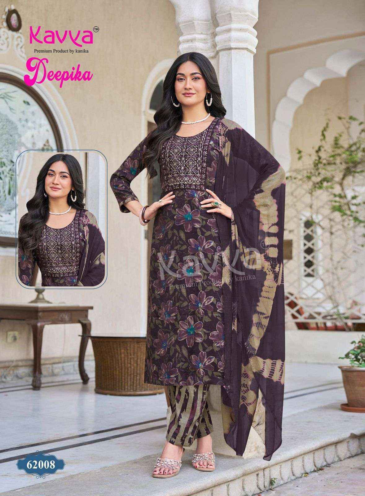 Kavya Deepika Vol-62 Capsule Readymade Suit (10 pcs Catalogue)