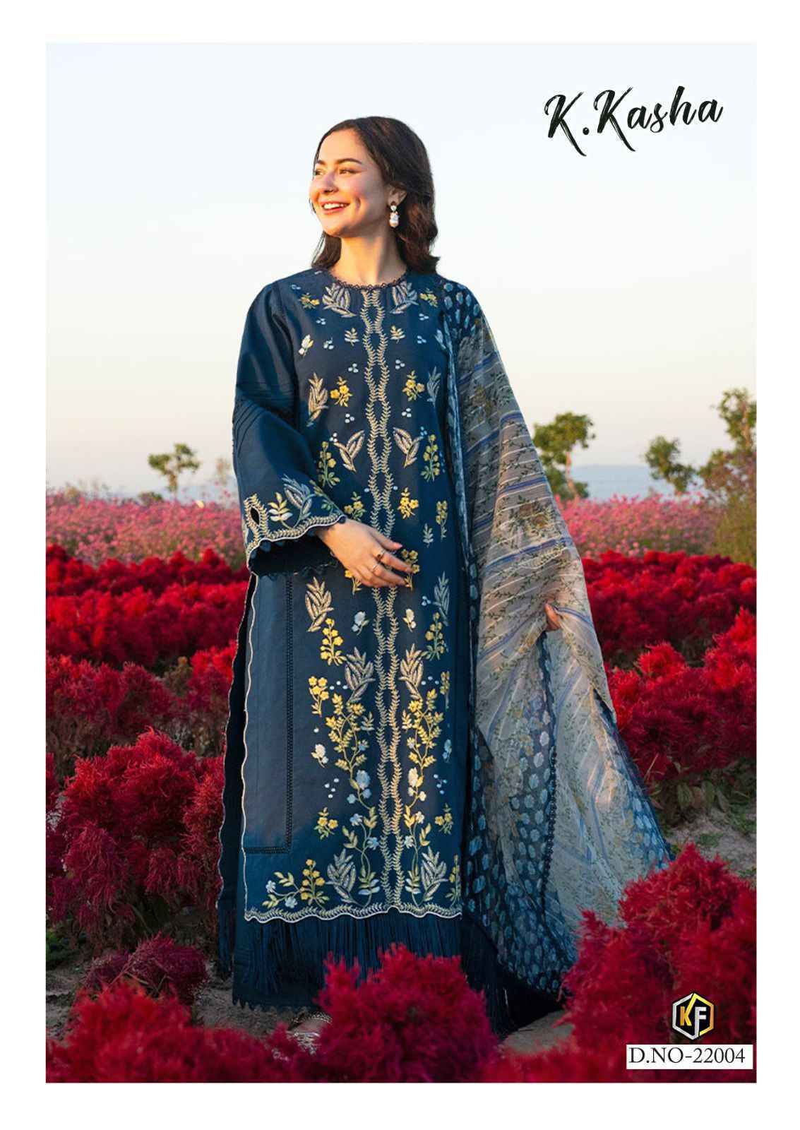 Keval Fab K Kasha Vol-22 Cotton Dress Material (6 pc Cataloge)