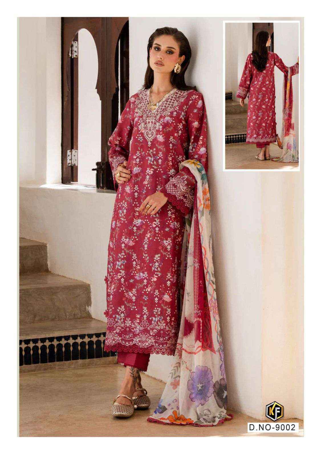 Keval Fab Qurbat Nx Vol-9 Cotton Dress Material (6 pc Cataloge)