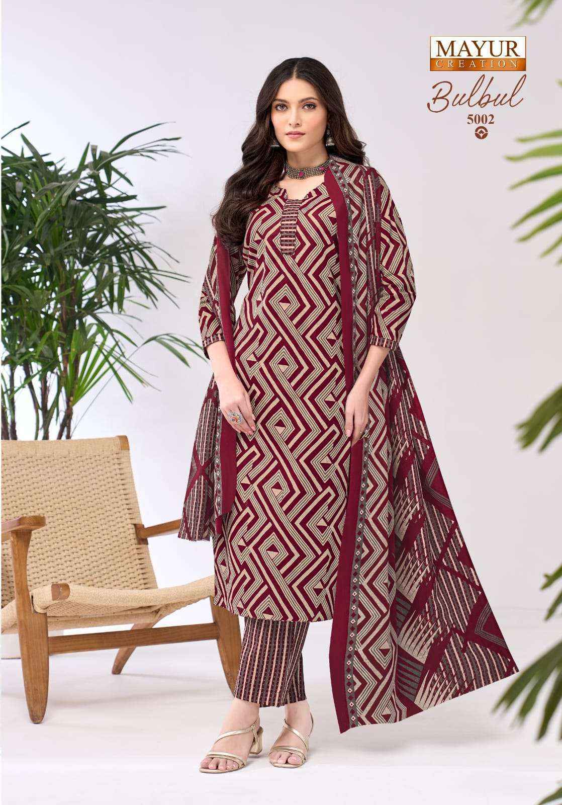 Mayur Creation Bulbul Vol-5 Readymade Cotton Dress (10 pcs Catalogue)