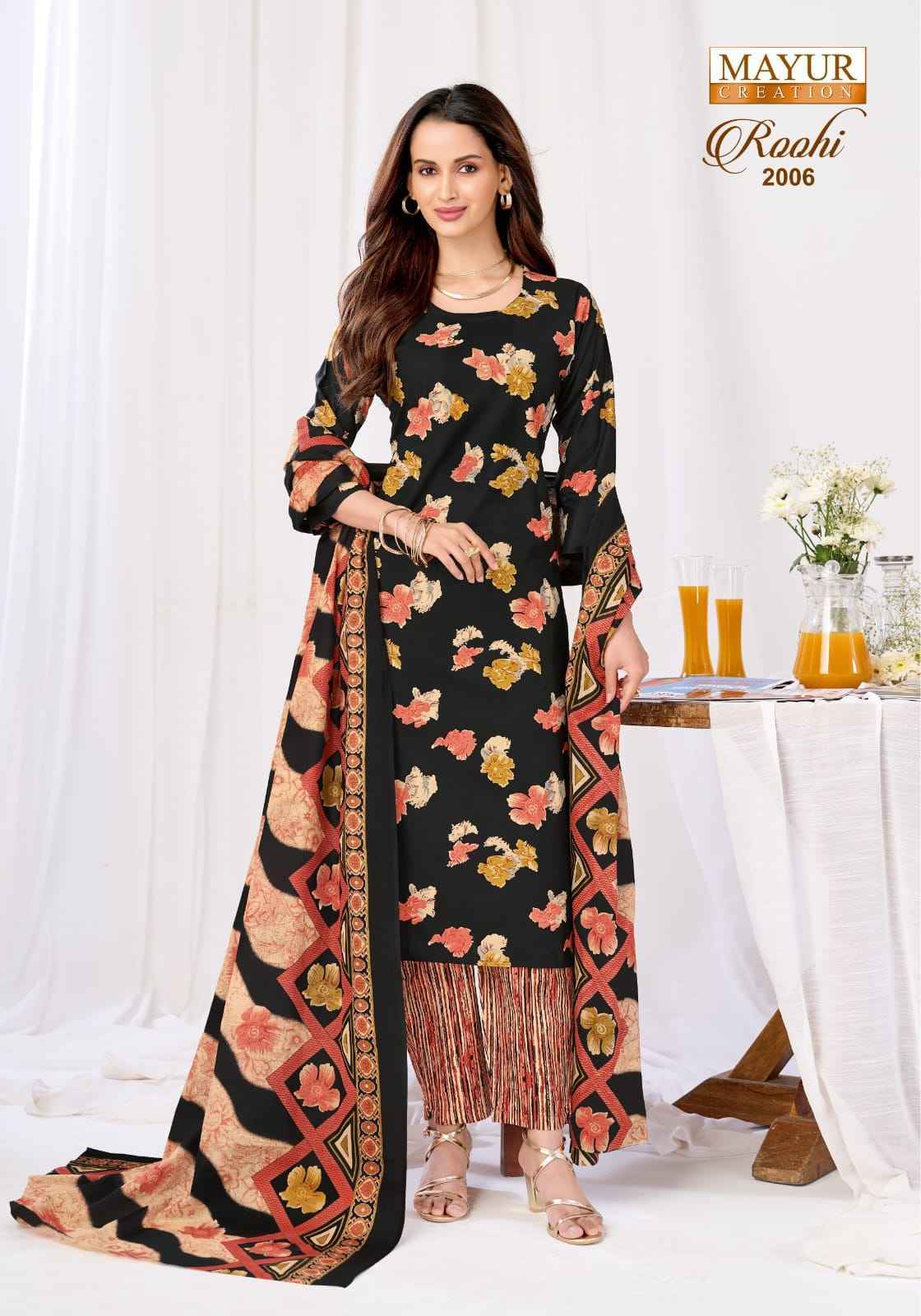 Mayur Creation Roohi Vol-2 Cotton Dress Material (10 pcs Catalogue)