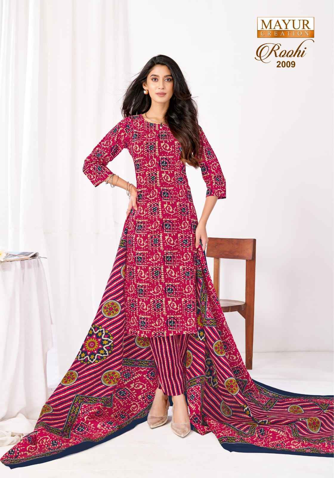 Mayur Creation Roohi Vol-2 Cotton Dress Material (10 pcs Catalogue)
