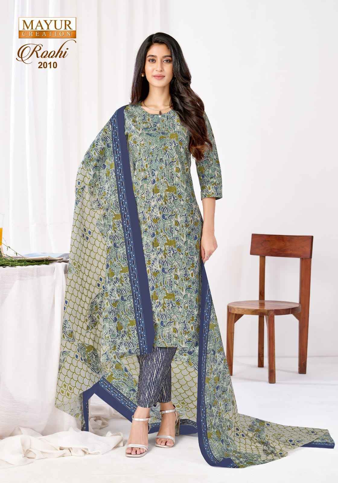 Mayur Creation Roohi Vol-2 Cotton Dress Material (10 pcs Catalogue)
