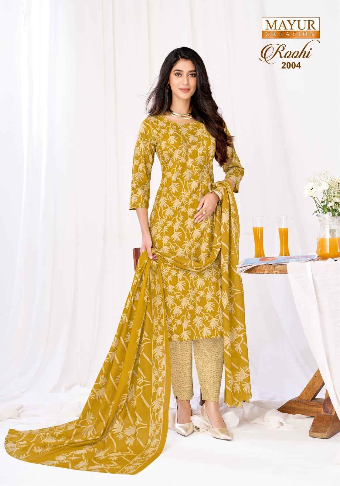 Mayur Creation Roohi Vol-2 Cotton Dress Material (10 pcs Catalogue)