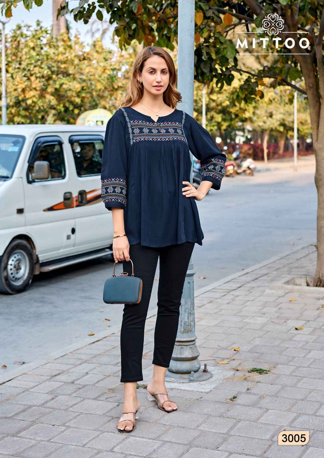 Mittoo Emlee Rayon Top 6 pcs Catalogue