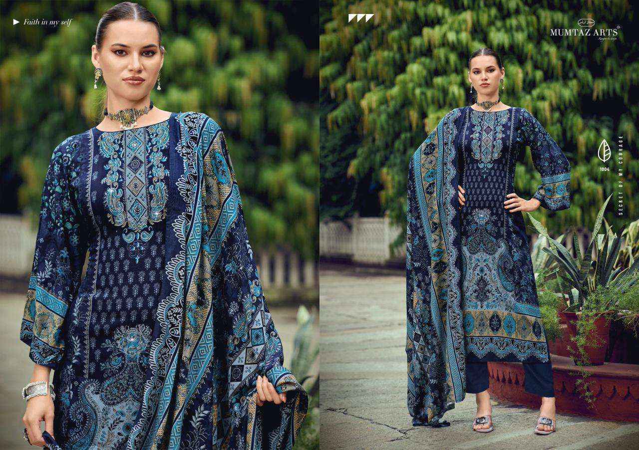 Mumtaz Arts Kashmiri Kali Viscose Rayon Dress Material (5 pcs Catalogue)