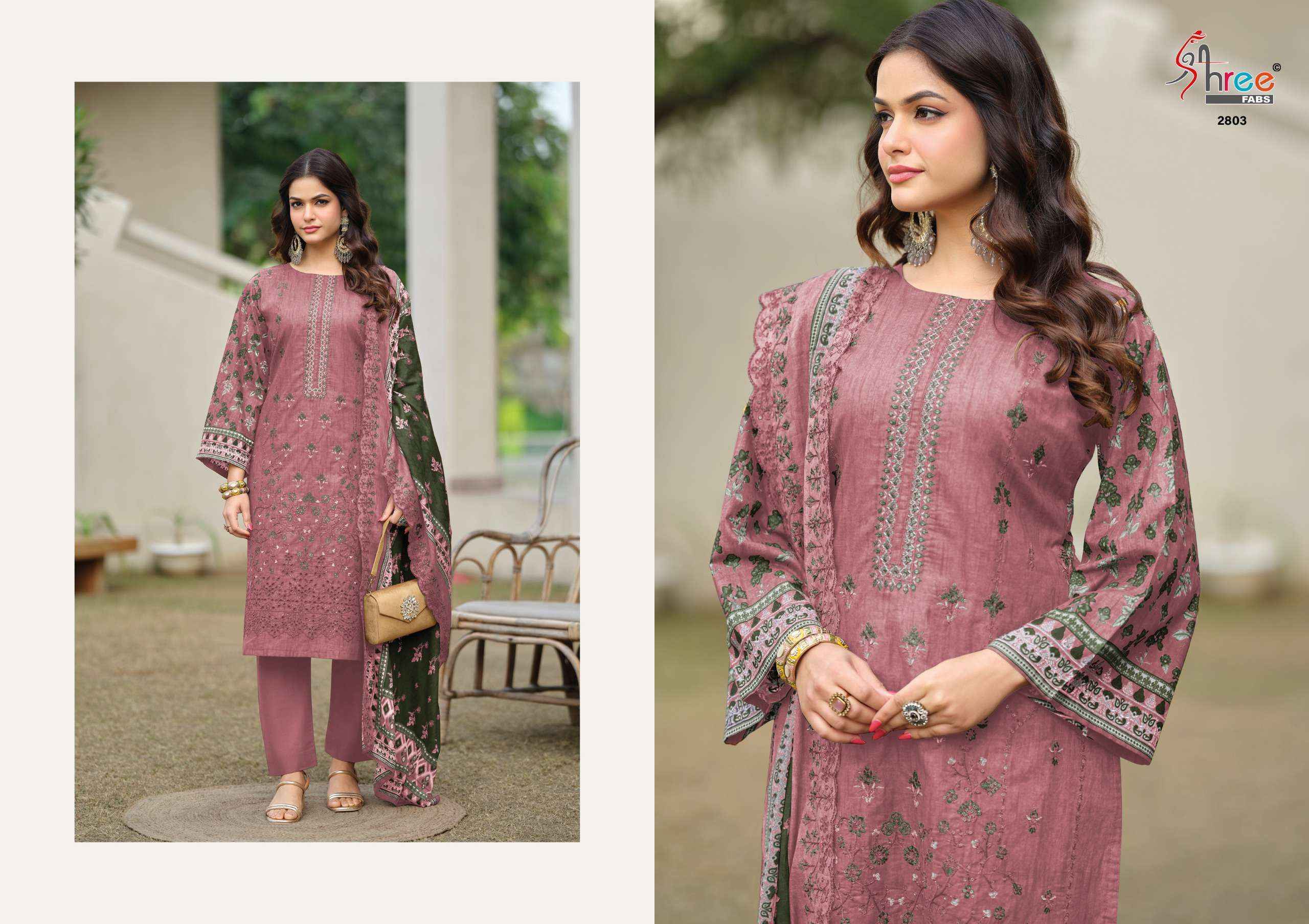 Shree Fabs Bin Saeed Lawn Collection Vol-28 Cotton Dress Material (6 pcs Catalogue)