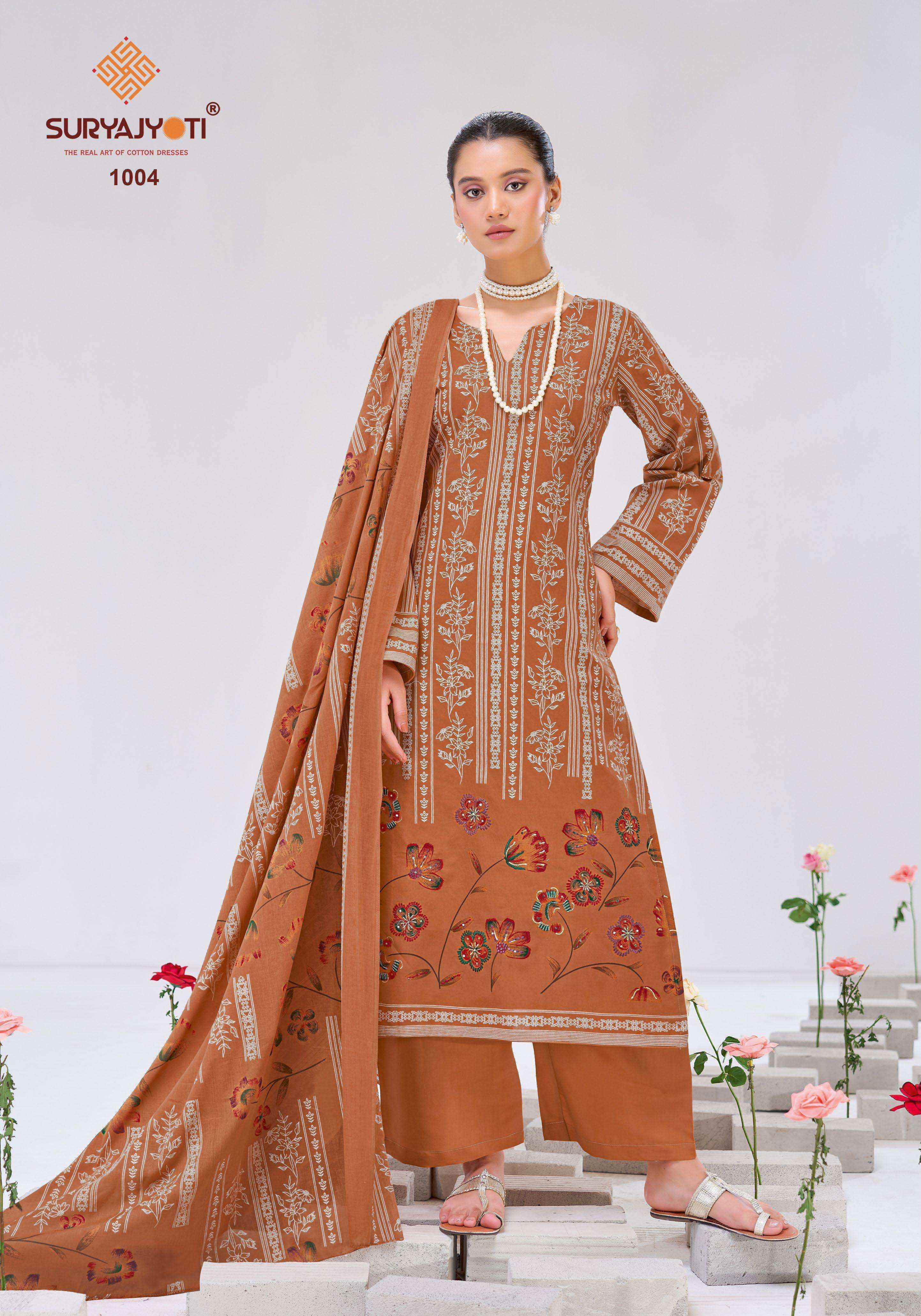 Suryajyoti Kimaya Vol-1 Cotton Dress Material (6 pcs Catalogue)