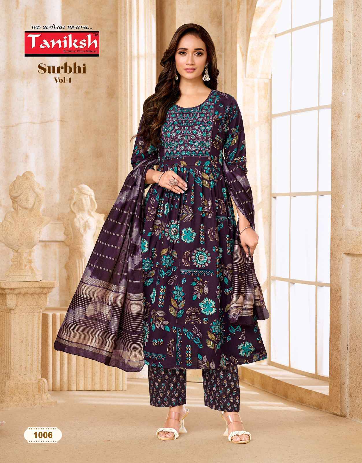 Taniksh Surbhi Vol-1 Rayon Readymade Dress (8 pcs Catalogue)