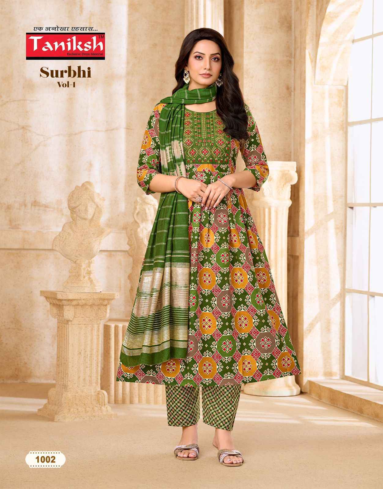 Taniksh Surbhi Vol-1 Rayon Readymade Dress (8 pcs Catalogue)