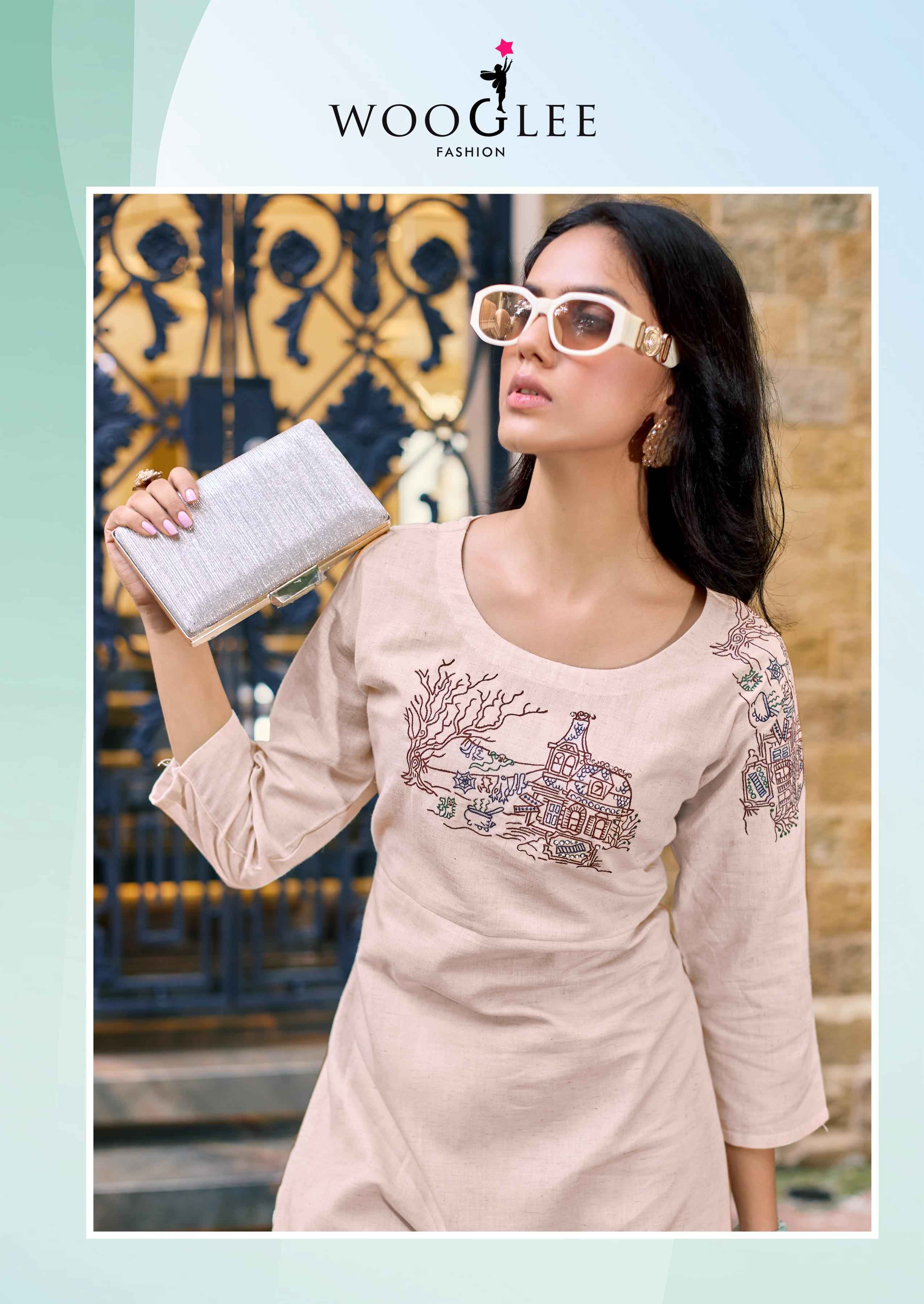 Wooglee Shivangi Cotton Flex Co ord Set 6 pcs Catalogue