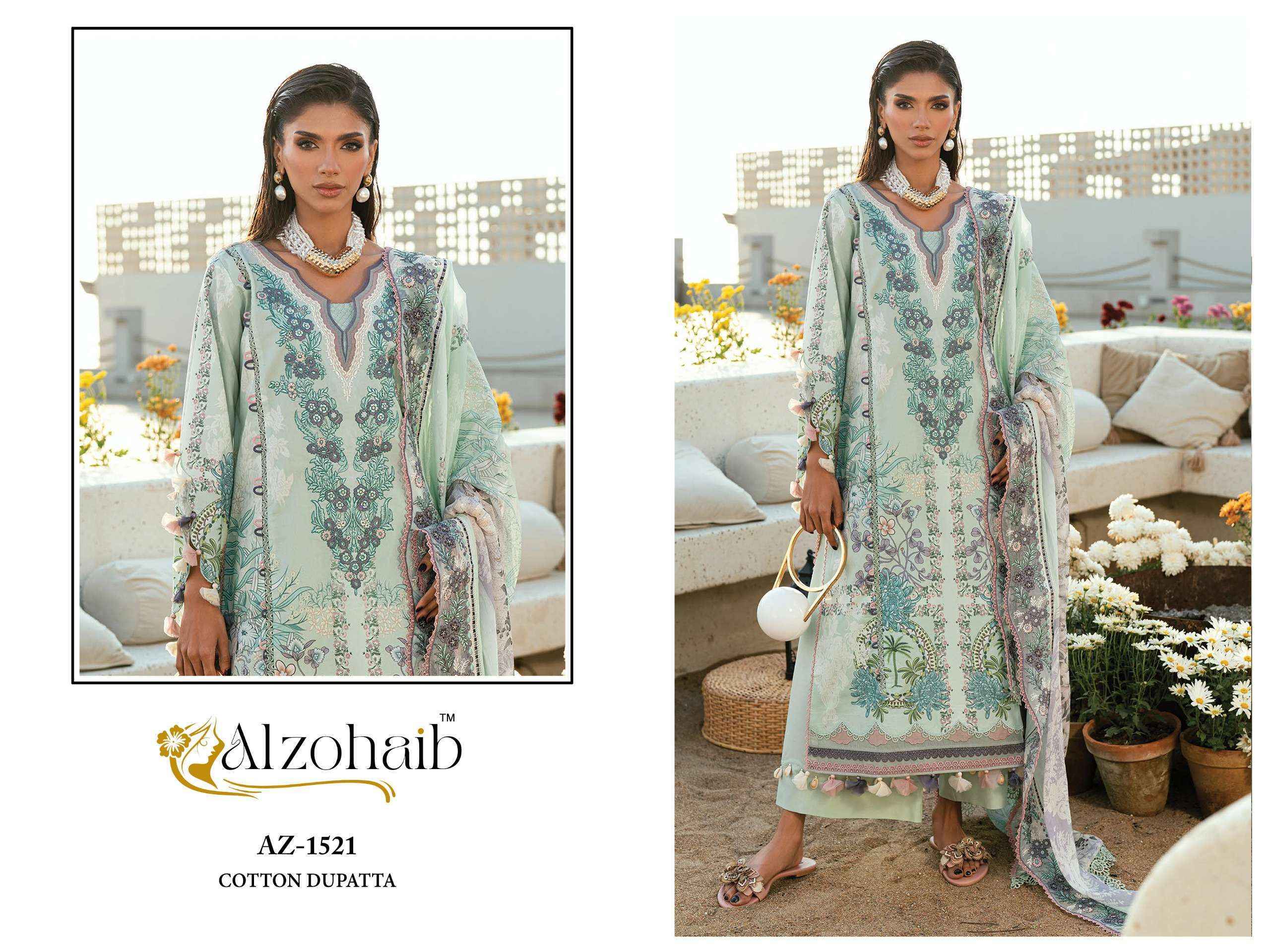 Al Zohaib Aqila Vol-1 Cotton Dress Material (4 pcs Catalogue)