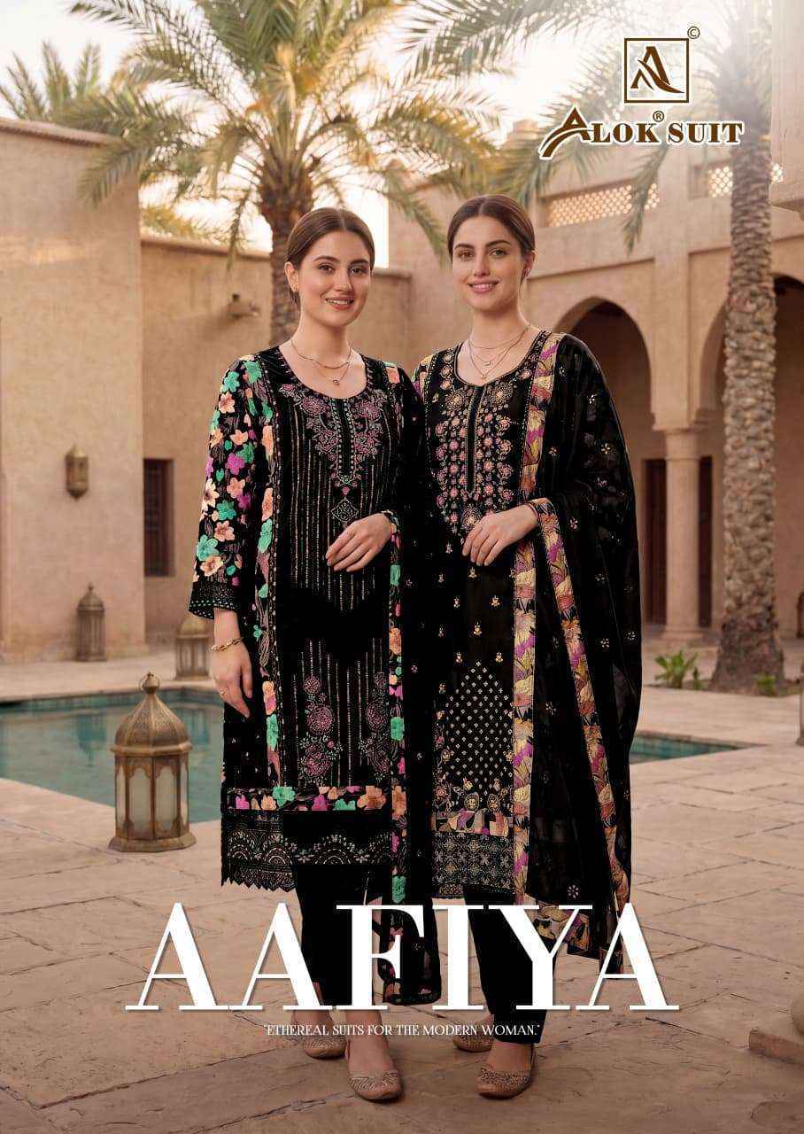 Alok Aafiya Viscose Reyon Dress Material (6 pcs Catalogue)