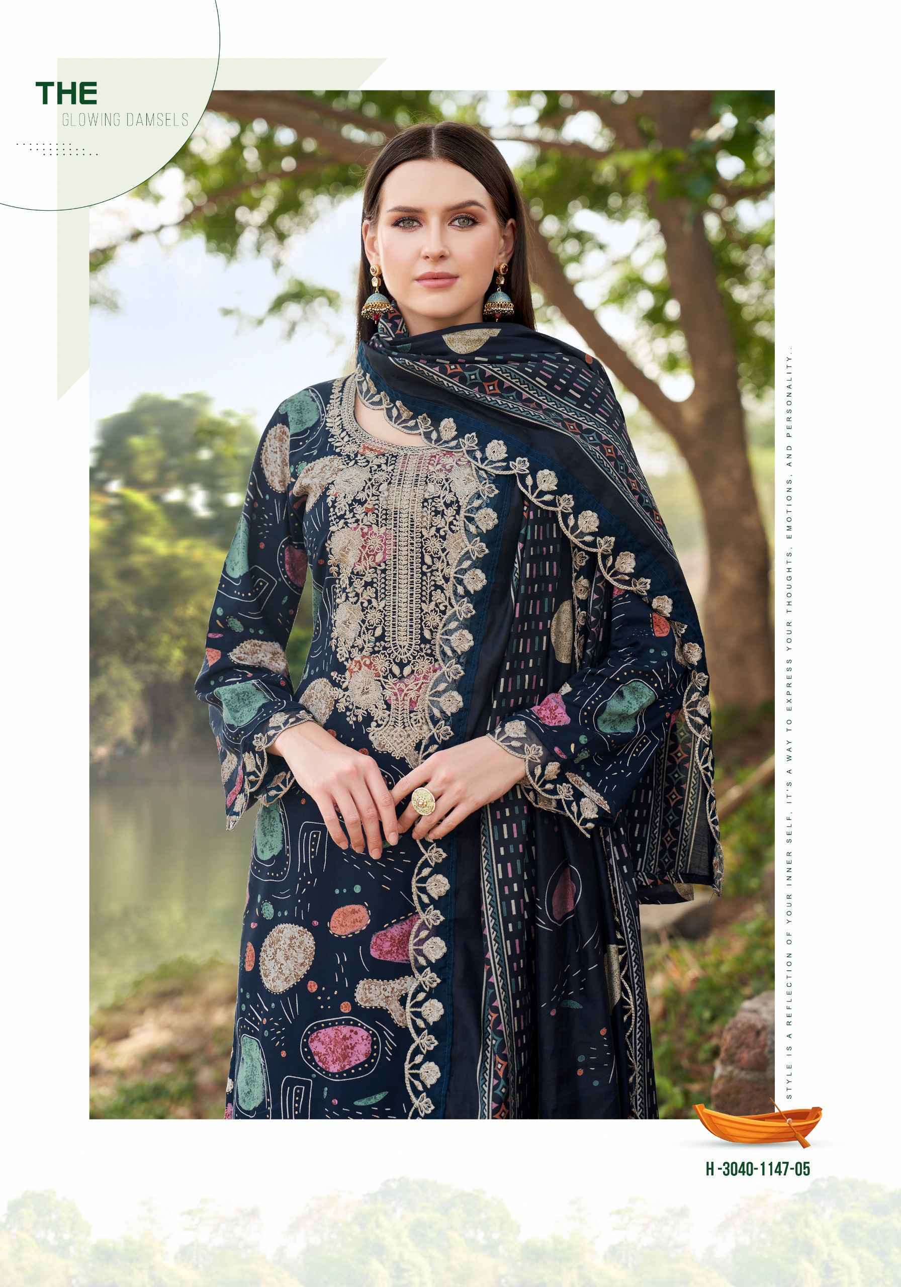 Alok Black Diamond Edition-15 Rayon Dress Material (6 pcs Catalogue)