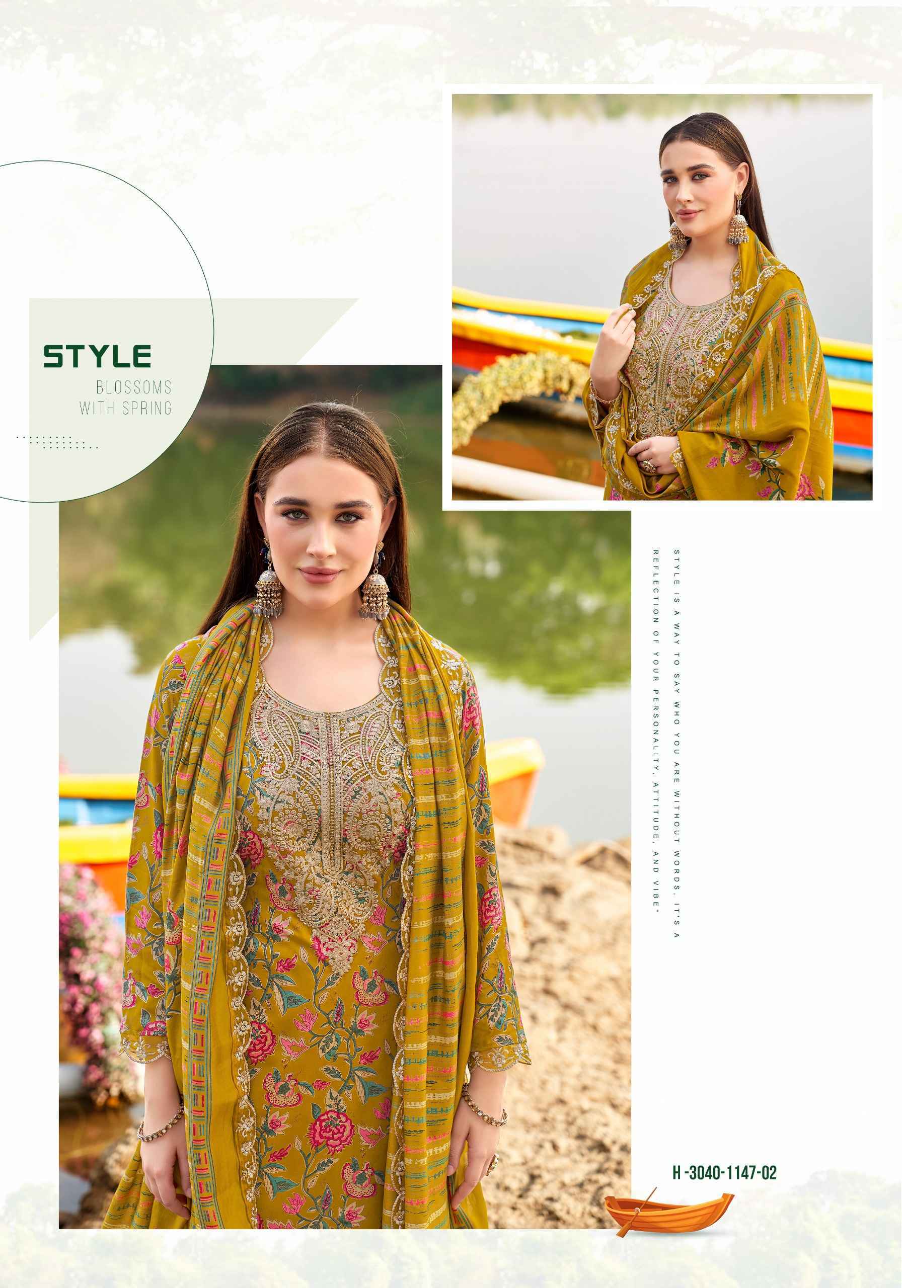 Alok Black Diamond Edition-15 Rayon Dress Material (6 pcs Catalogue)