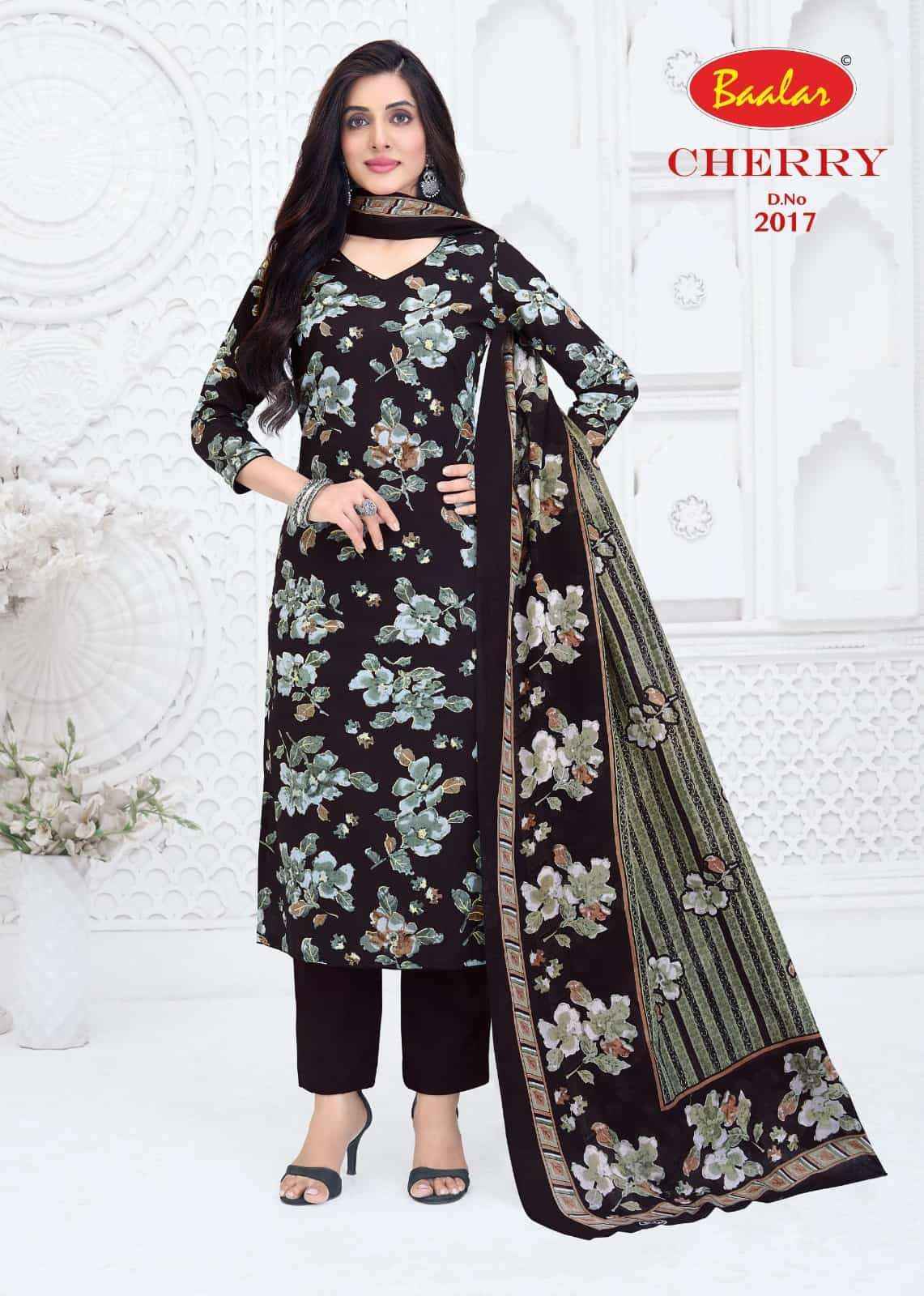 Baalar Cherry Vol-2 Lawn Cotton Dress Material (12 pcs Catalogue)