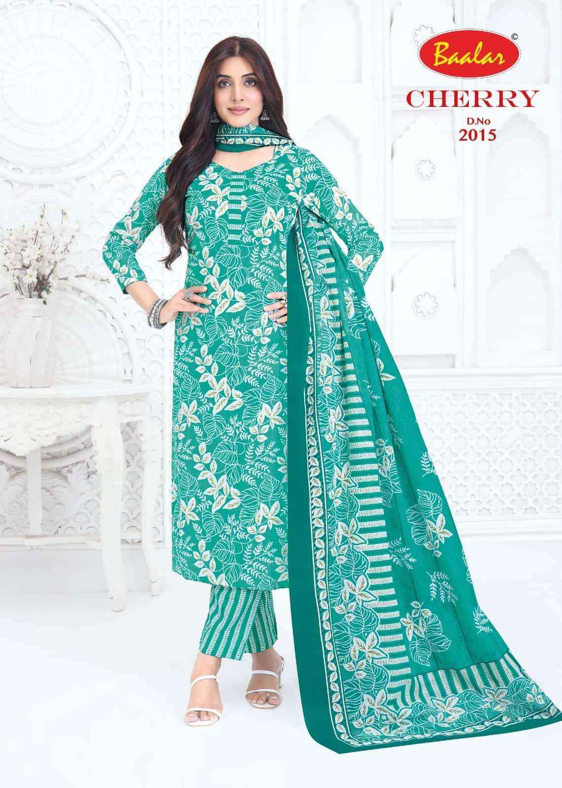 Baalar Cherry Vol-2 Lawn Cotton Dress Material (12 pcs Catalogue)