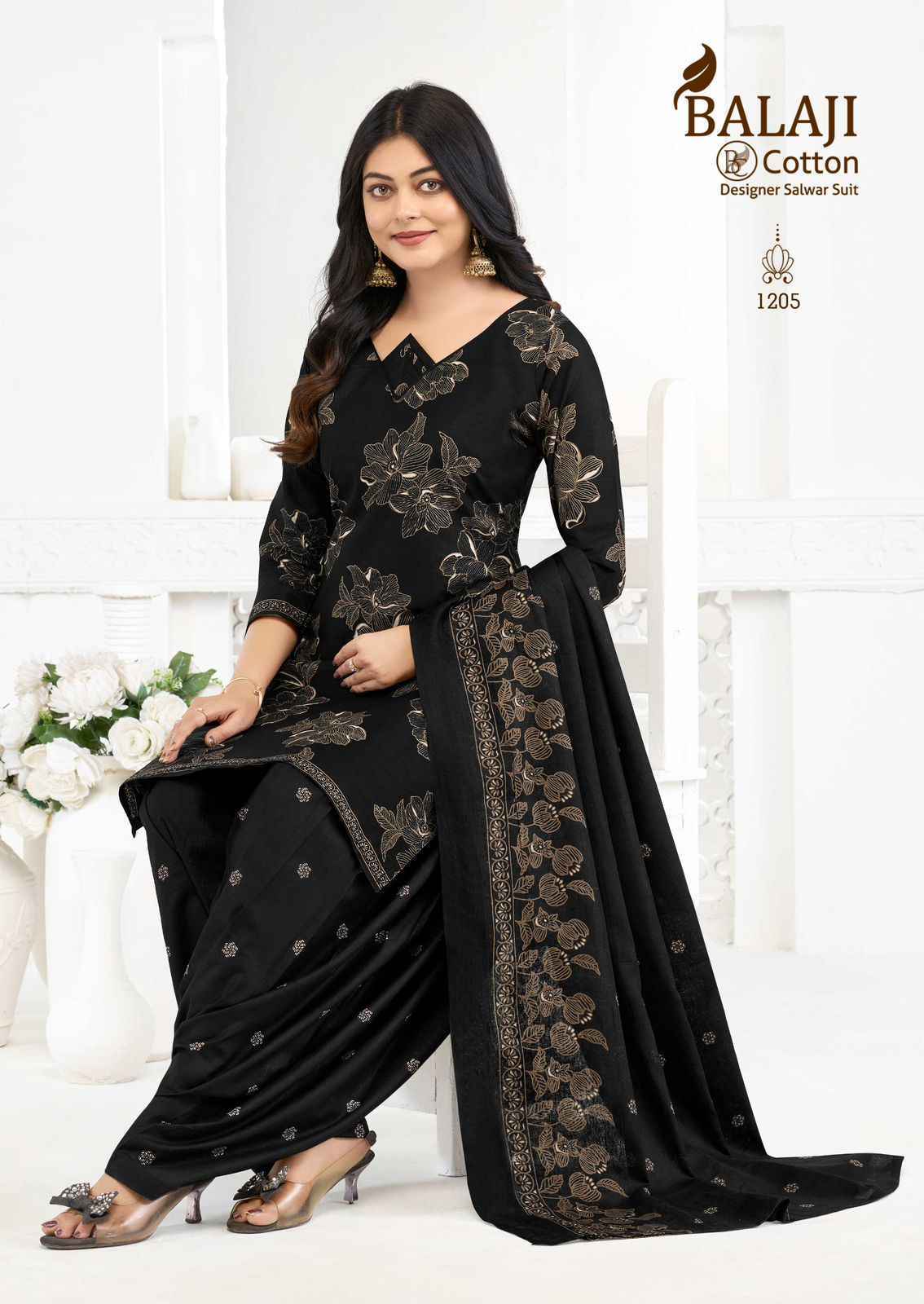 Balaji Sui Dhaga Vol-12 Readymade Cotton Dress (10 pcs Catalogue)