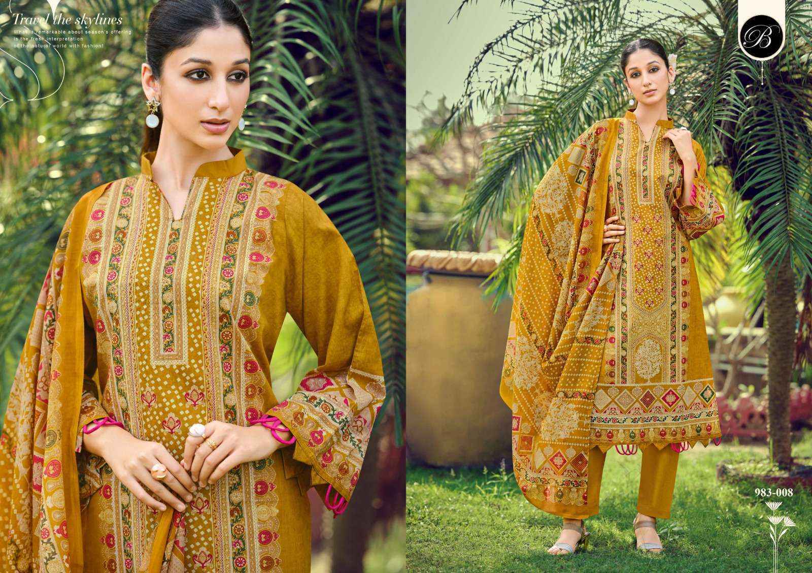 Belliza Farzana Readymade Cotton Suit (8 pcs Catalogue)