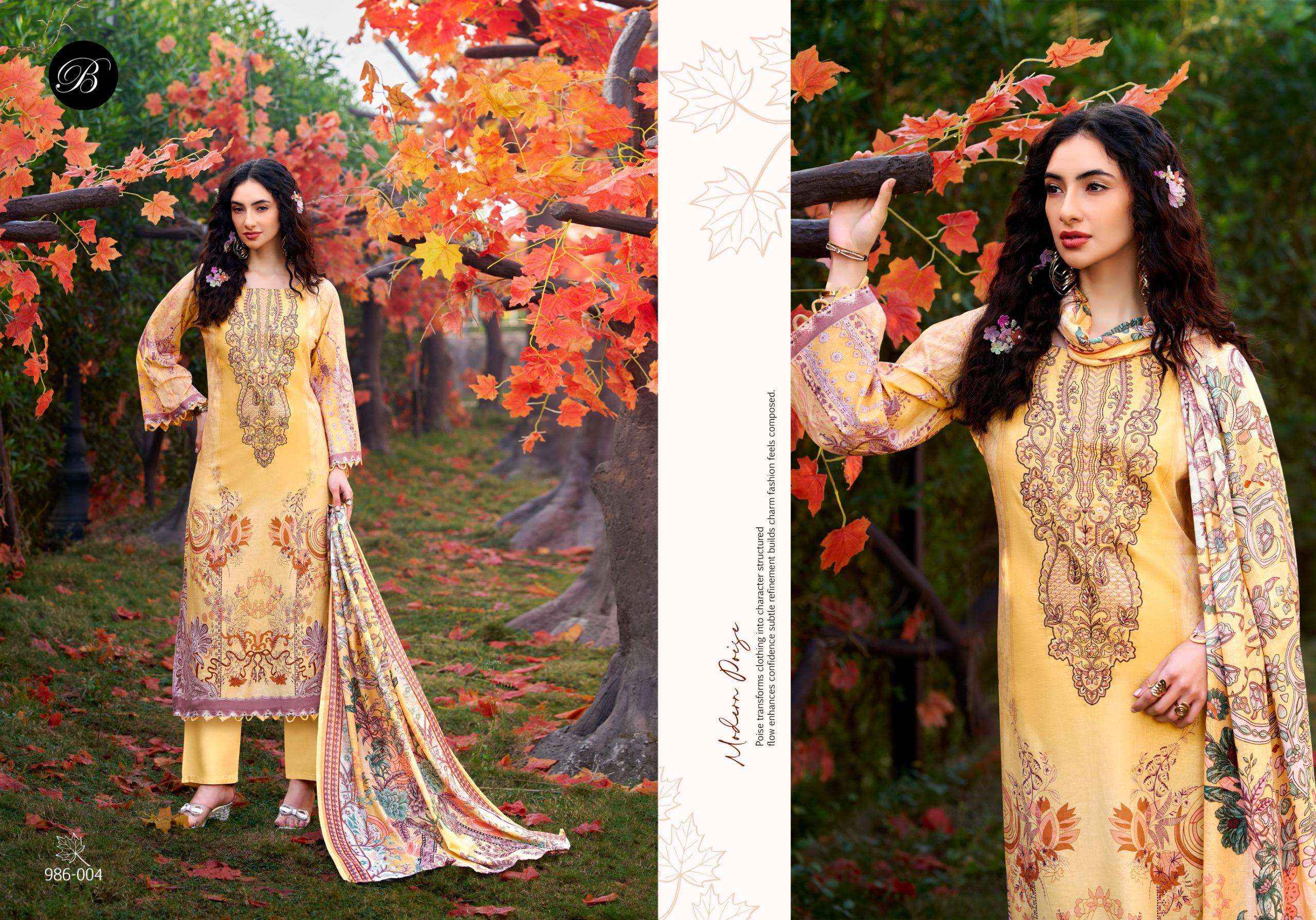 Belliza Naira Vol-146 Cotton Dress Material (8 pcs Cataloge)