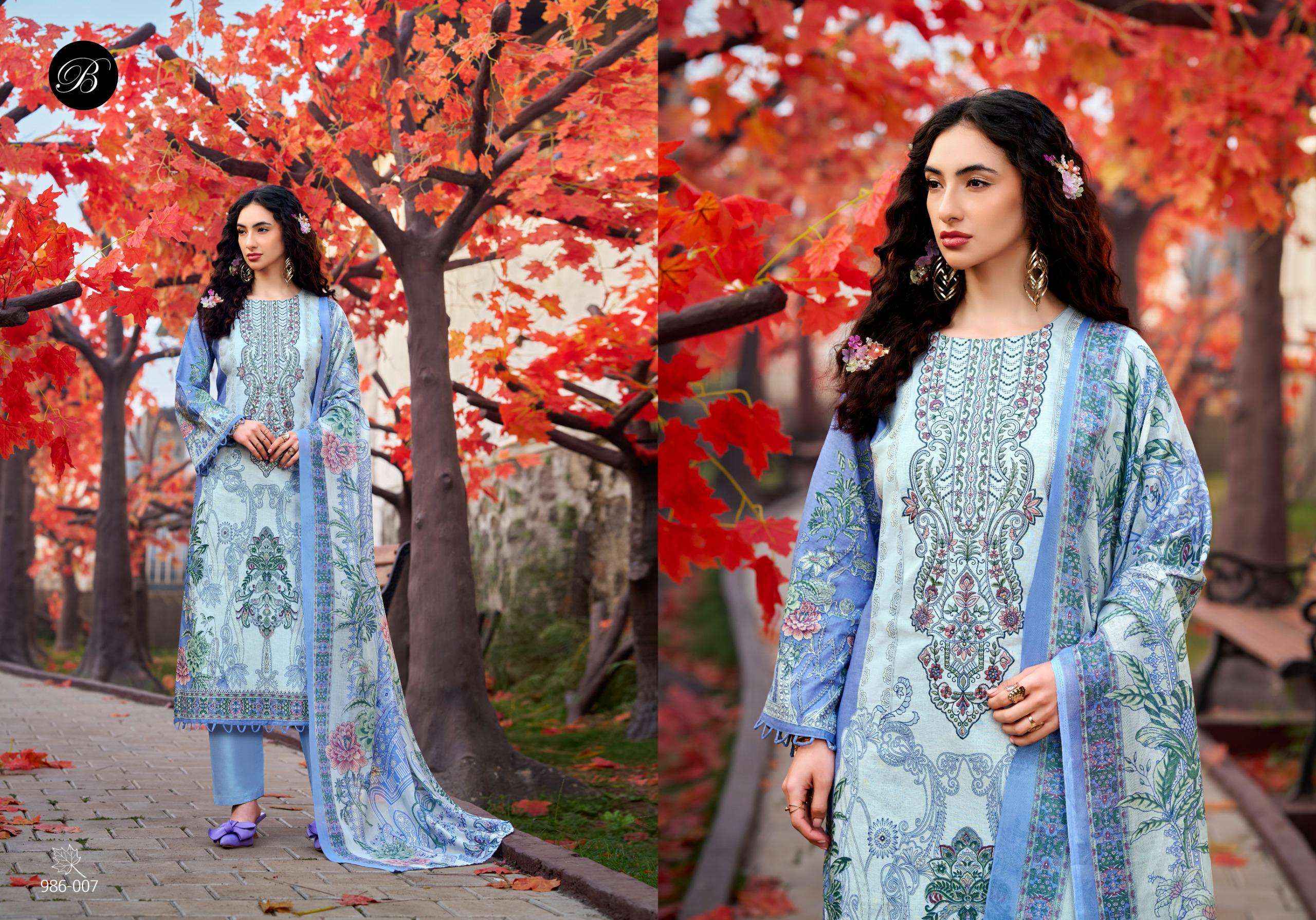 Belliza Naira Vol-146 Cotton Dress Material (8 pcs Cataloge)