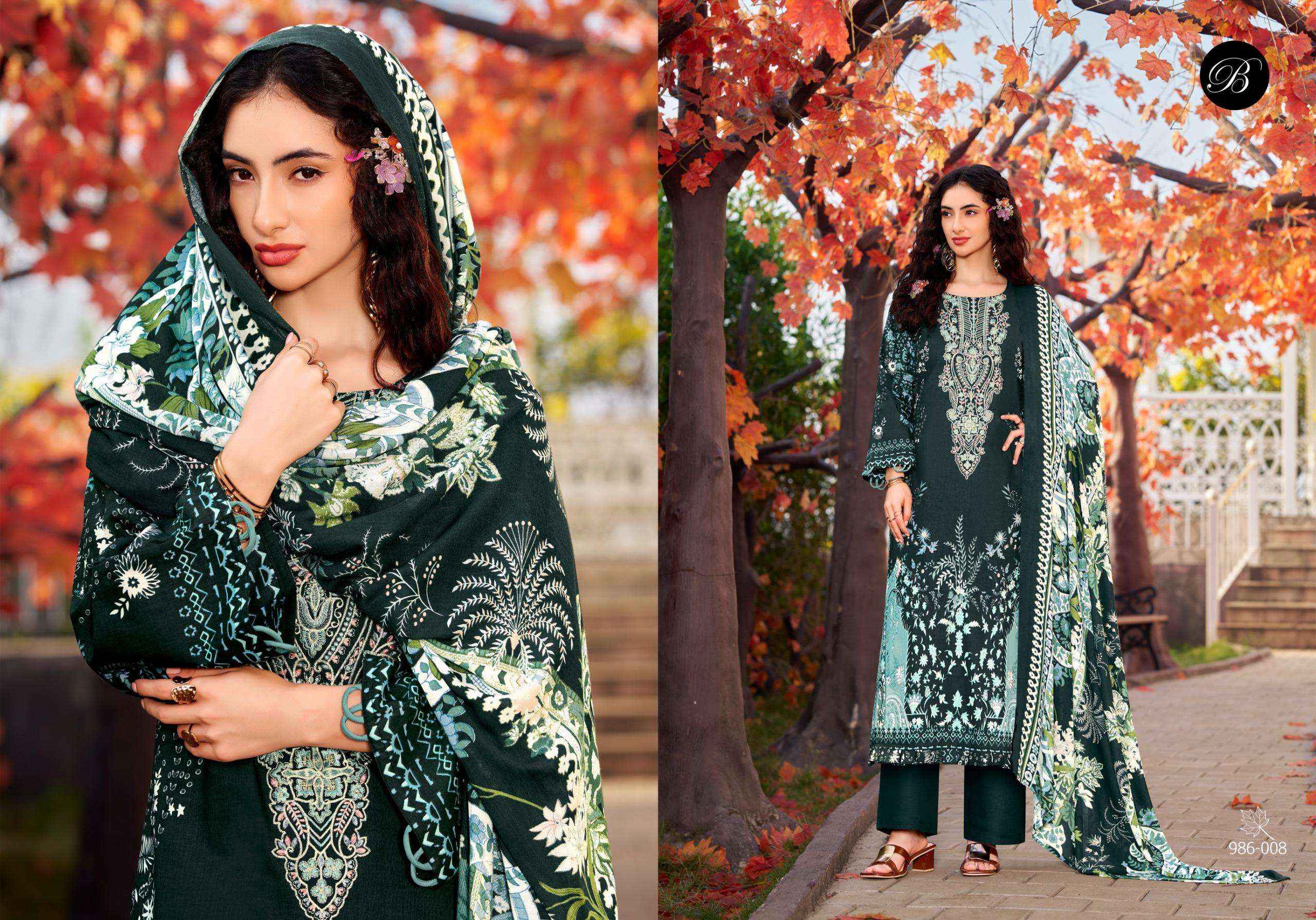 Belliza Naira Vol-146 Cotton Dress Material (8 pcs Cataloge)