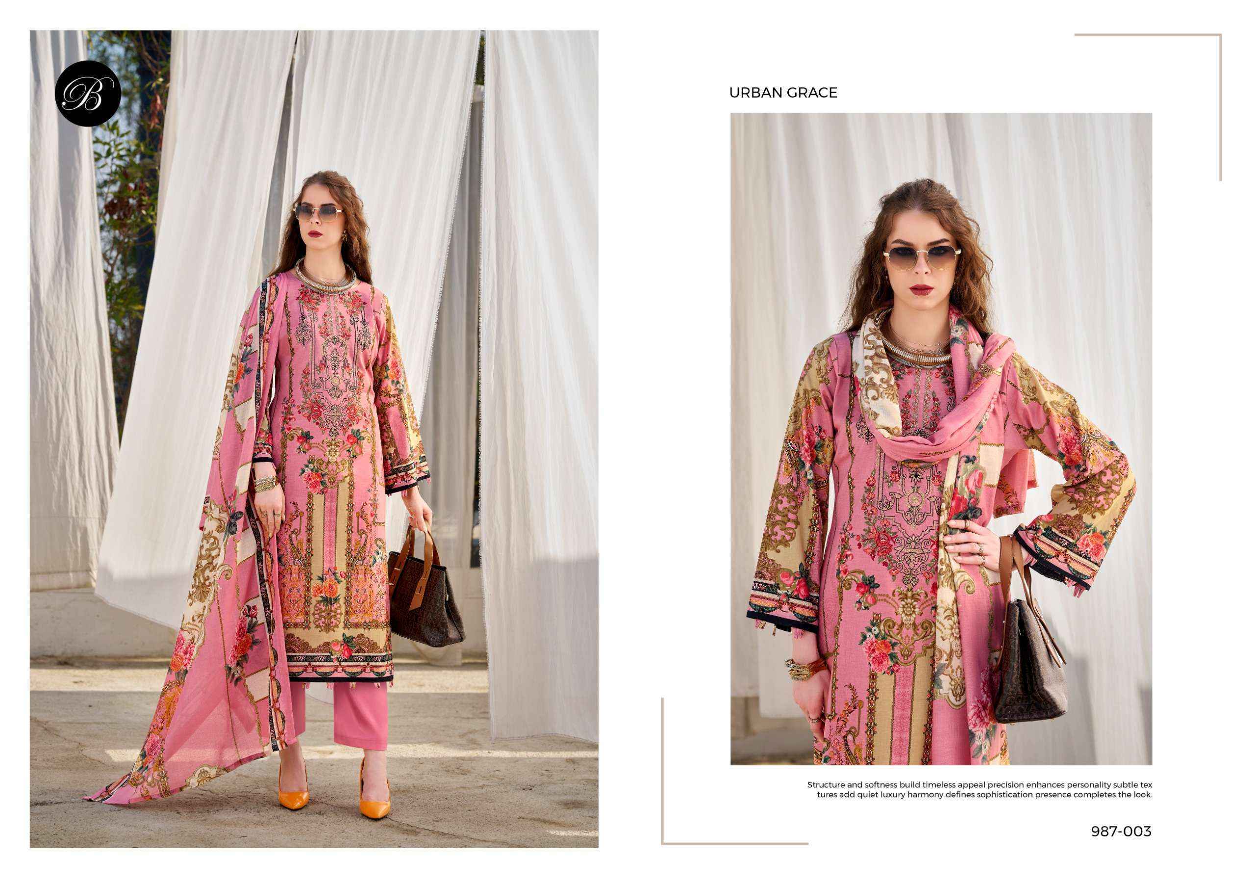 Belliza Naira Vol-147 Cotton Dress Material (8 pcs Cataloge)