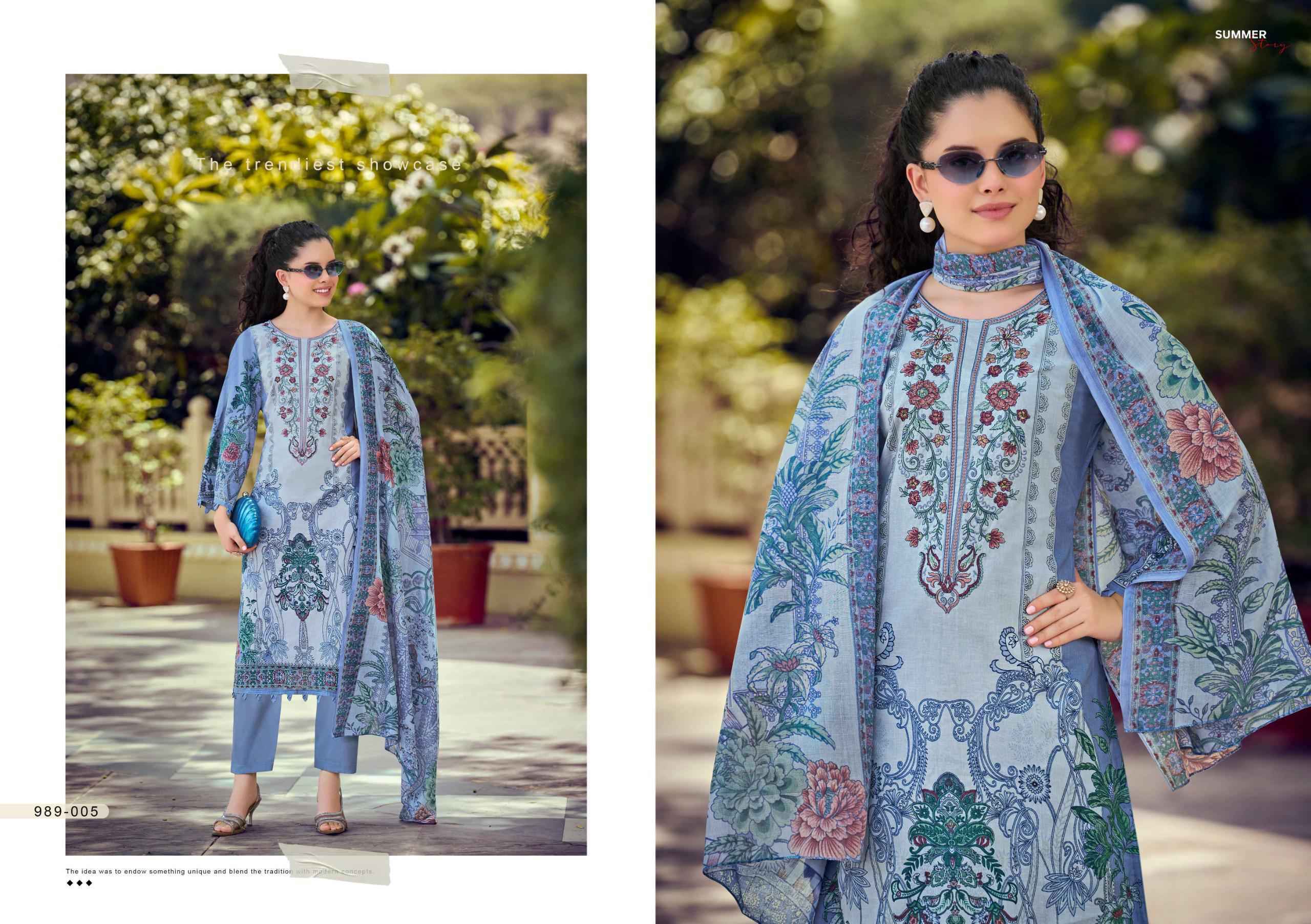 Belliza Naira Vol-148 Cotton Dress Material (8 pcs Cataloge)