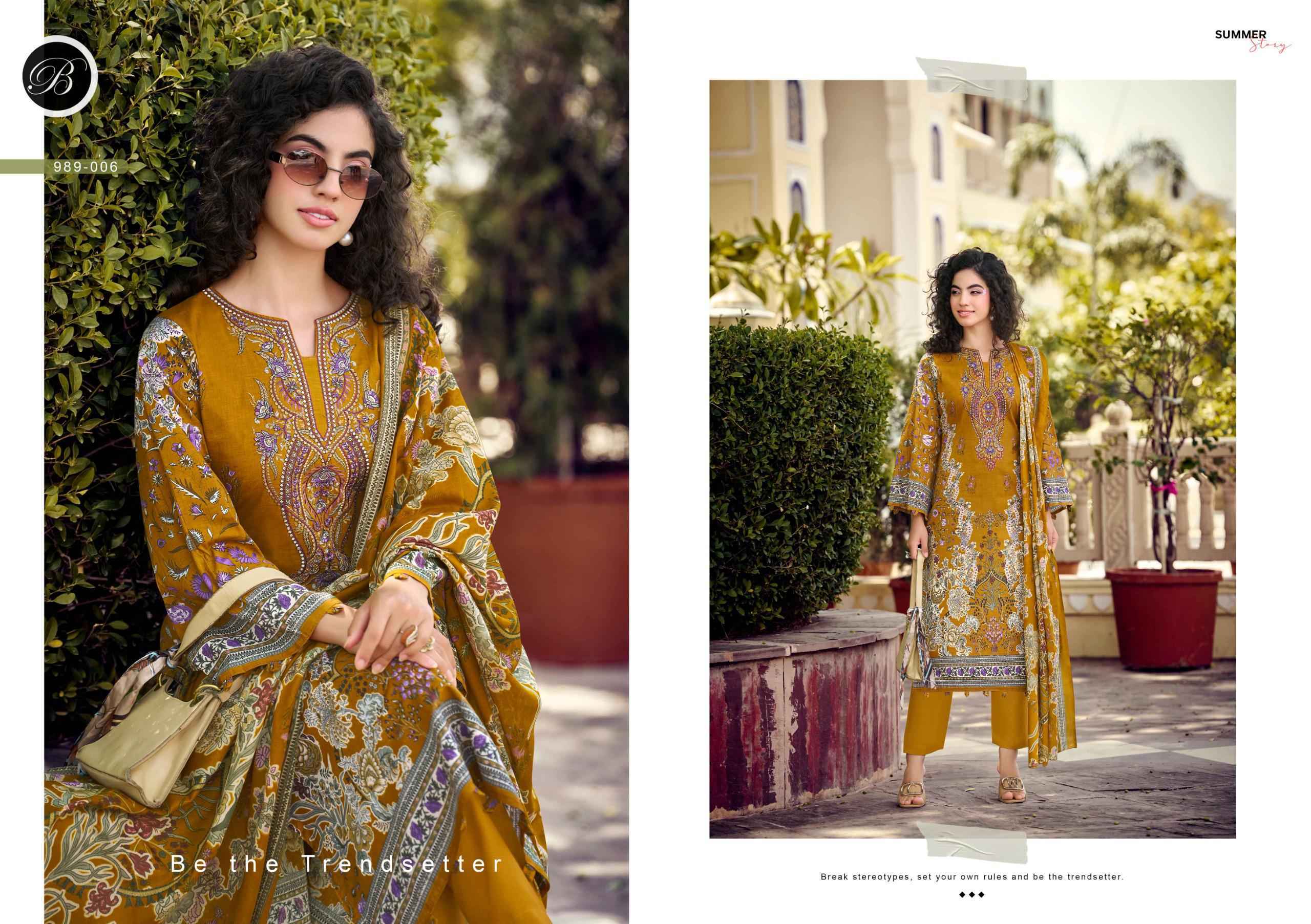Belliza Naira Vol-148 Cotton Dress Material (8 pcs Cataloge)