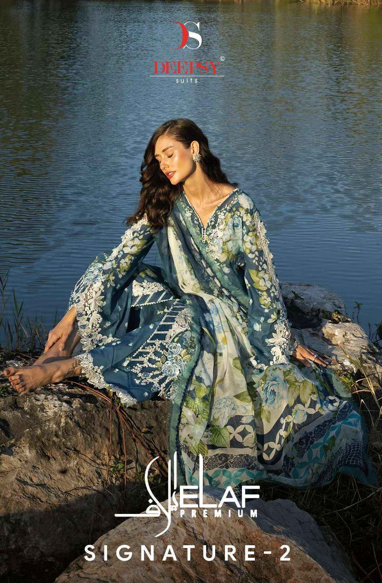 Deepsy Elaf Premium Signature Vol-2 Readymade Cotton Dress (6 pcs Catalogue)