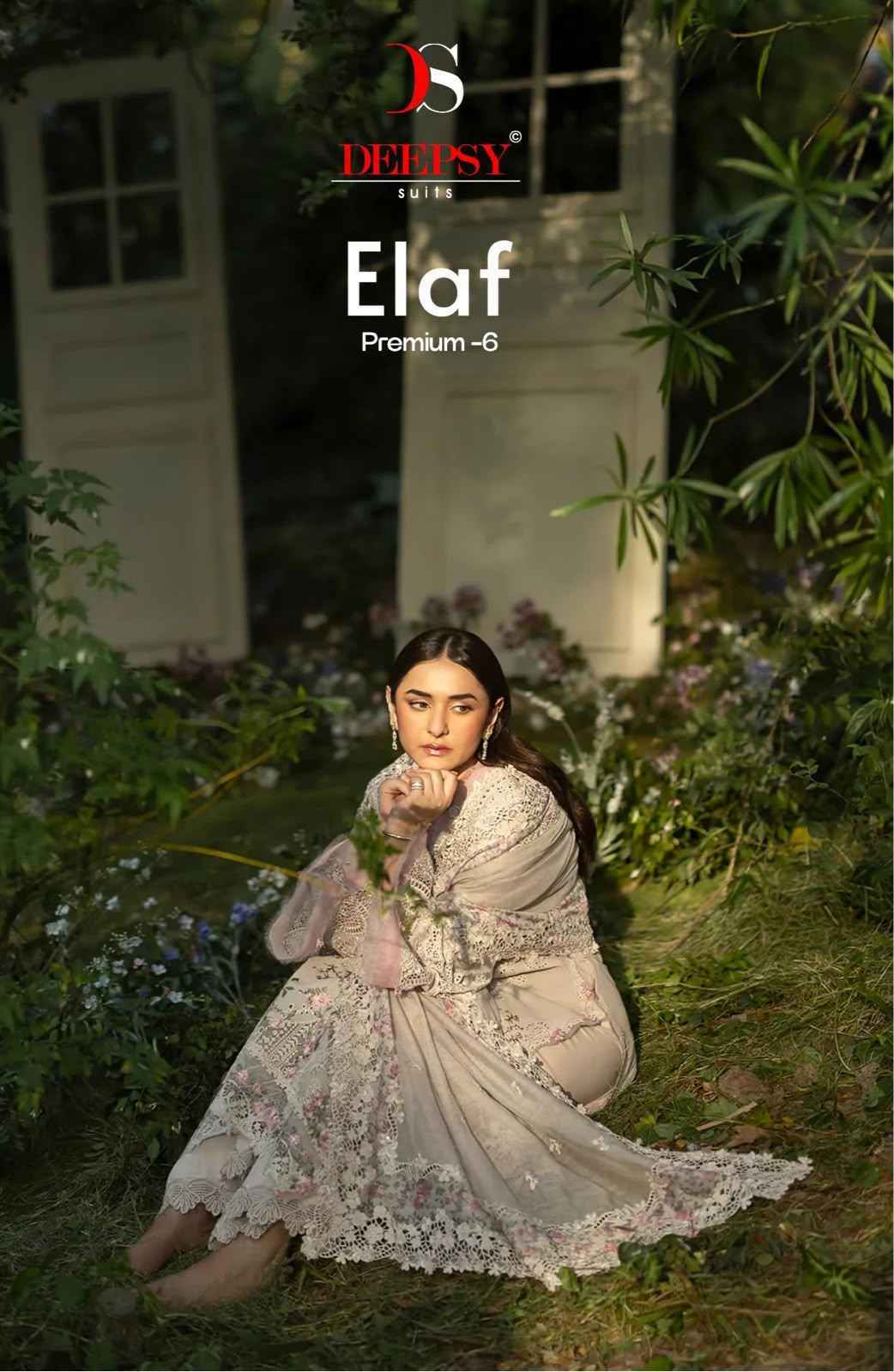 Deepsy Elaf Premium Vol-6 Cotton Dress Material (6 pcs Catalogue)