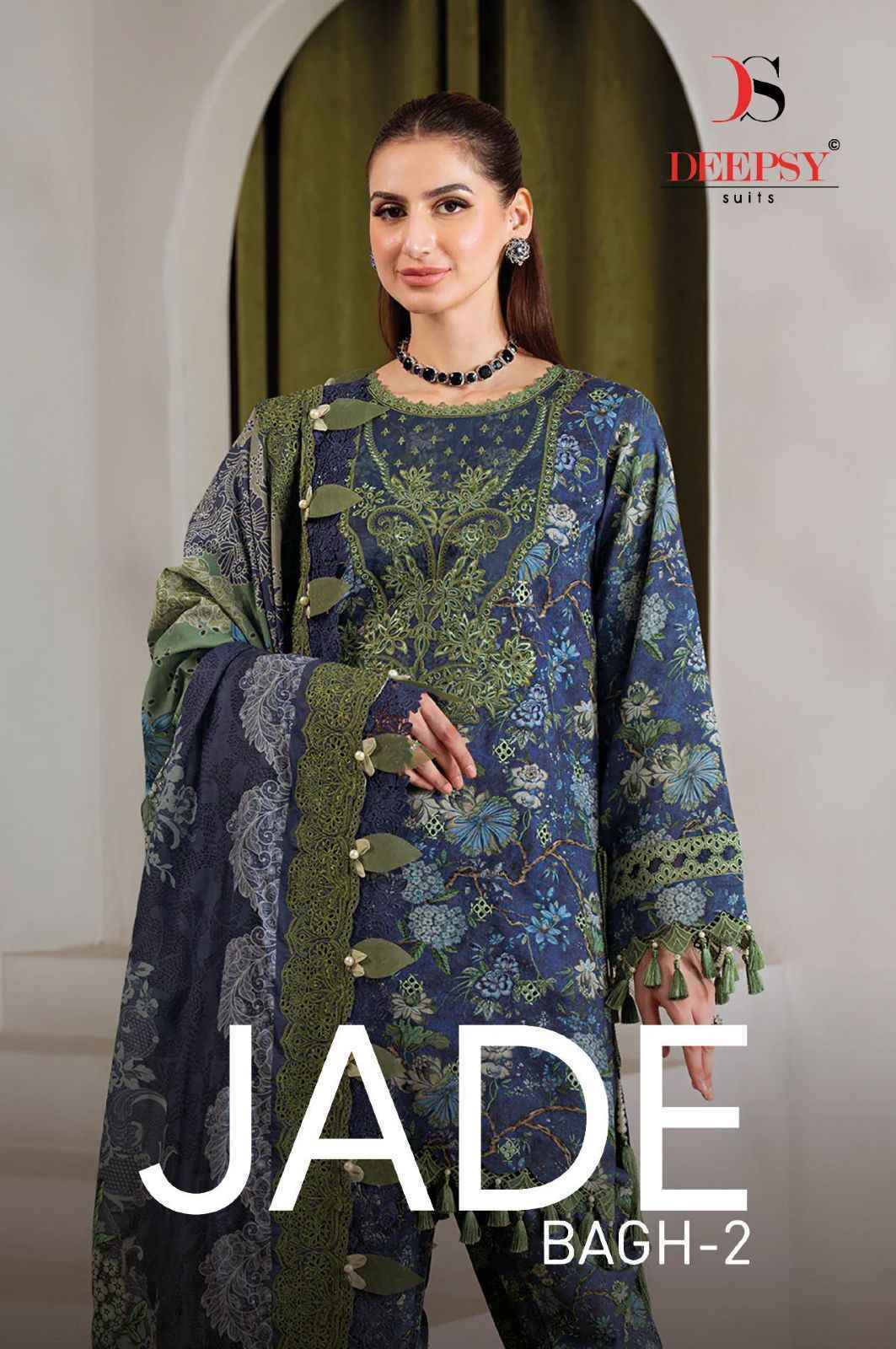 Deepsy Jade Bagh Vol-2 Cotton Dress Material (8 pcs Catalogue)
