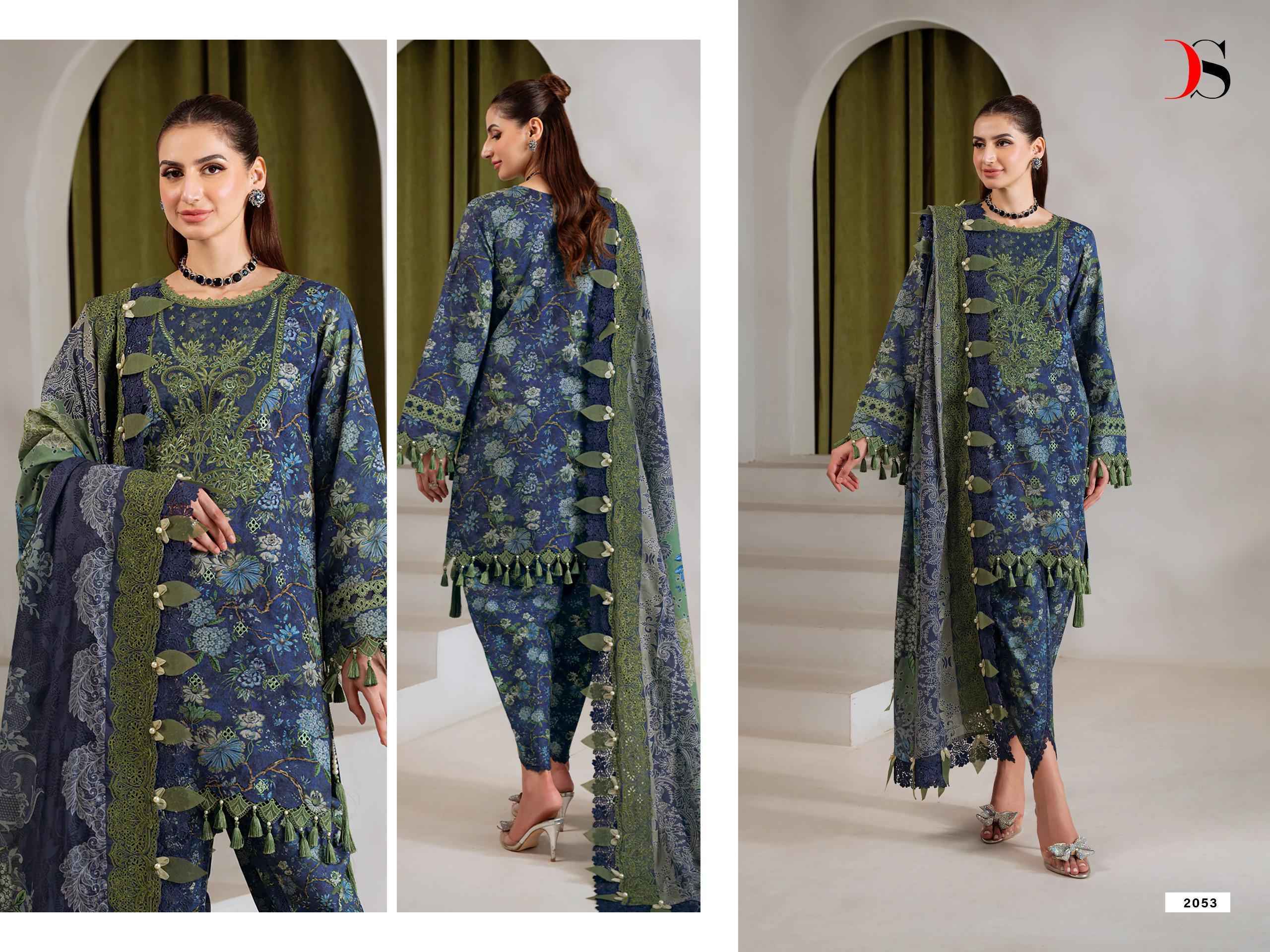 Deepsy Jade Bagh Vol-2 Cotton Dress Material (8 pcs Catalogue)