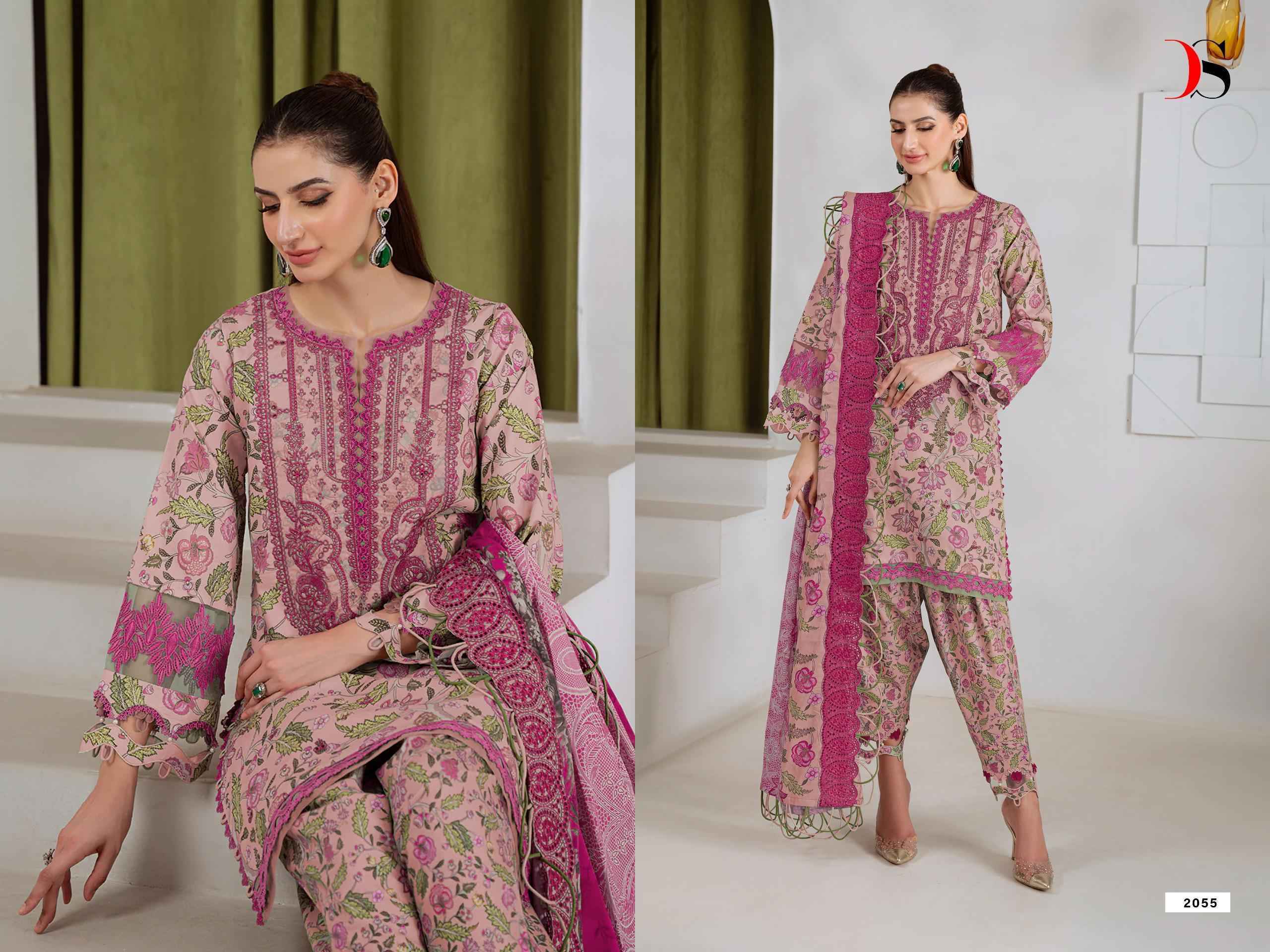 Deepsy Jade Bagh Vol-2 Cotton Dress Material (8 pcs Catalogue)