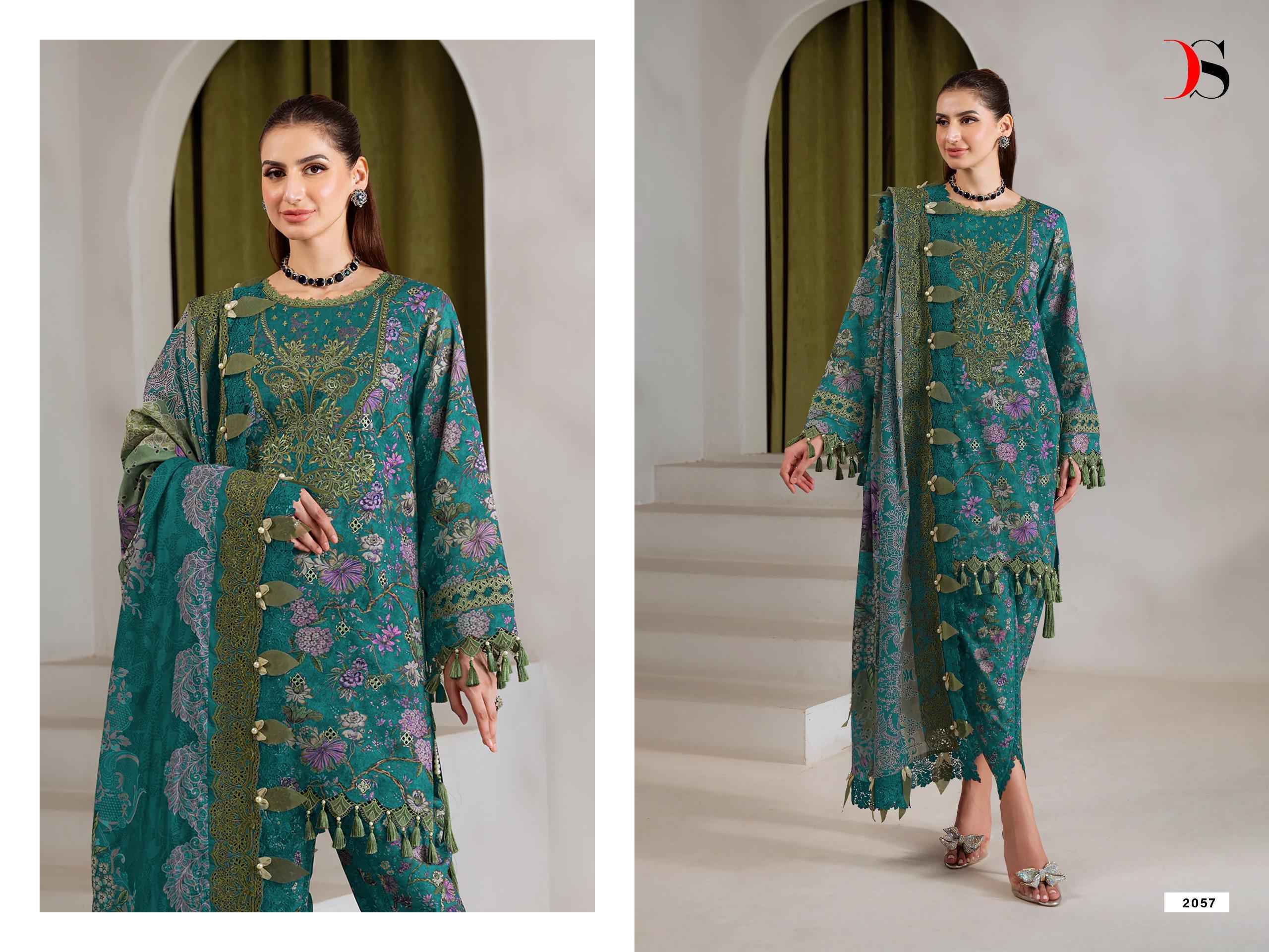 Deepsy Jade Bagh Vol-2 Cotton Dress Material (8 pcs Catalogue)