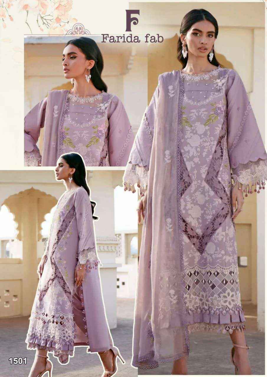 Farida Fab Crimson Vol-15 Readymade Cotton Dress (6 pcs Catalogue)