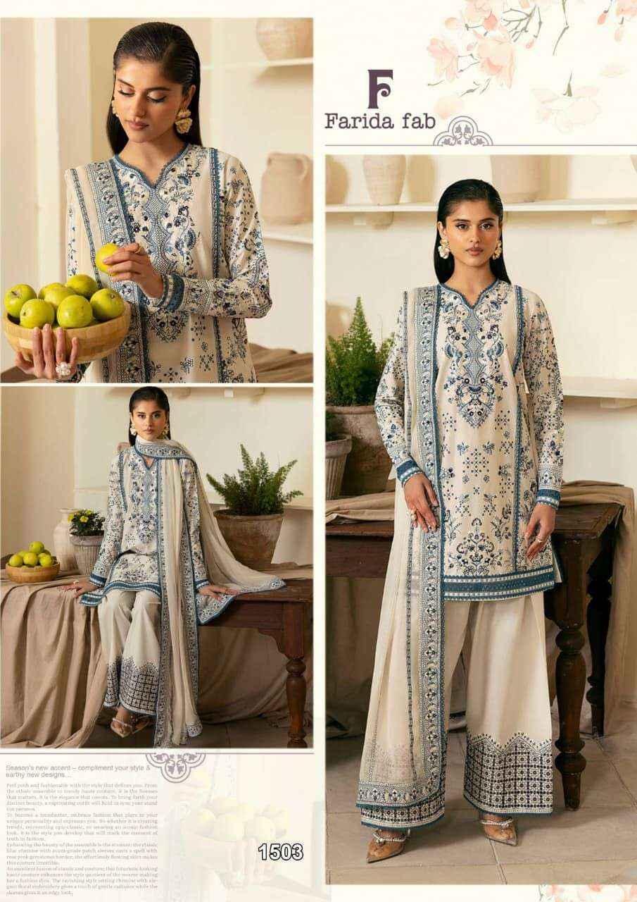 Farida Fab Crimson Vol-15 Readymade Cotton Dress (6 pcs Catalogue)