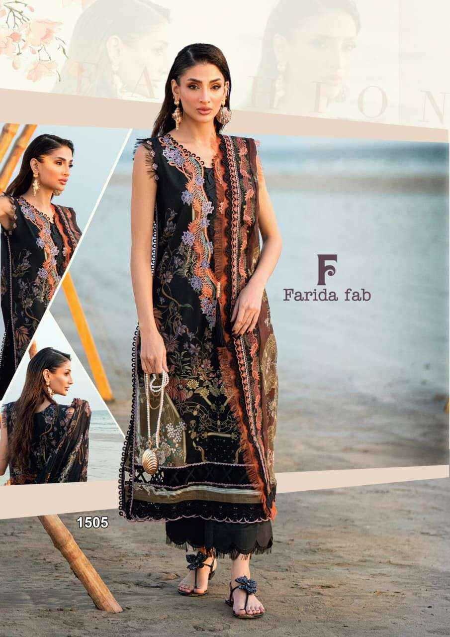 Farida Fab Crimson Vol-15 Readymade Cotton Dress (6 pcs Catalogue)