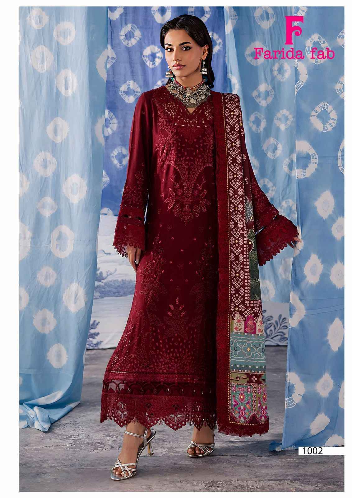 Farida Fab Parian Dream Vol-22 Cotton Dress Material (6 pcs Catalogue)