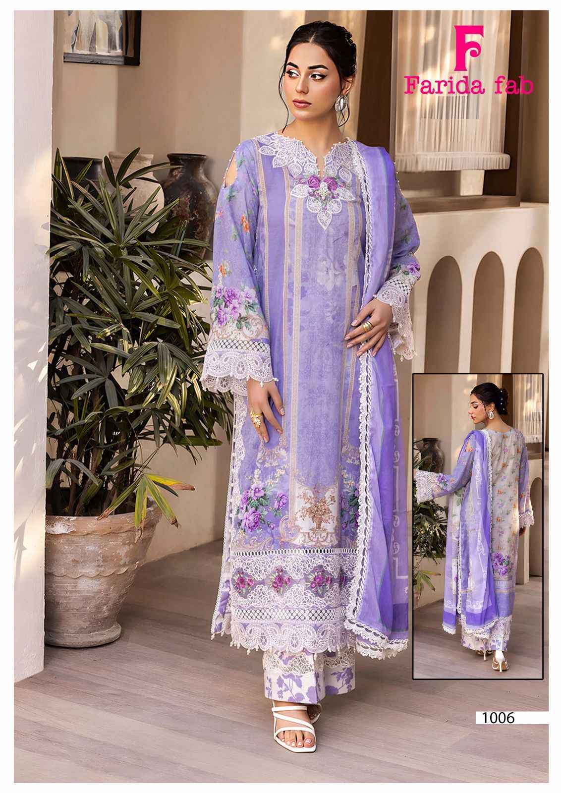 Farida Fab Parian Dream Vol-22 Cotton Dress Material (6 pcs Catalogue)