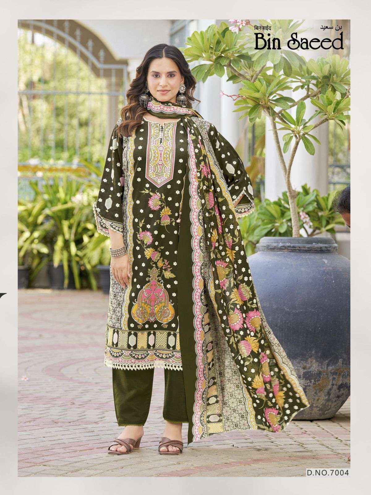 Ganesha Bin Saeed Vol-7 Cotton Dress Material (8 pcs Catalogue)