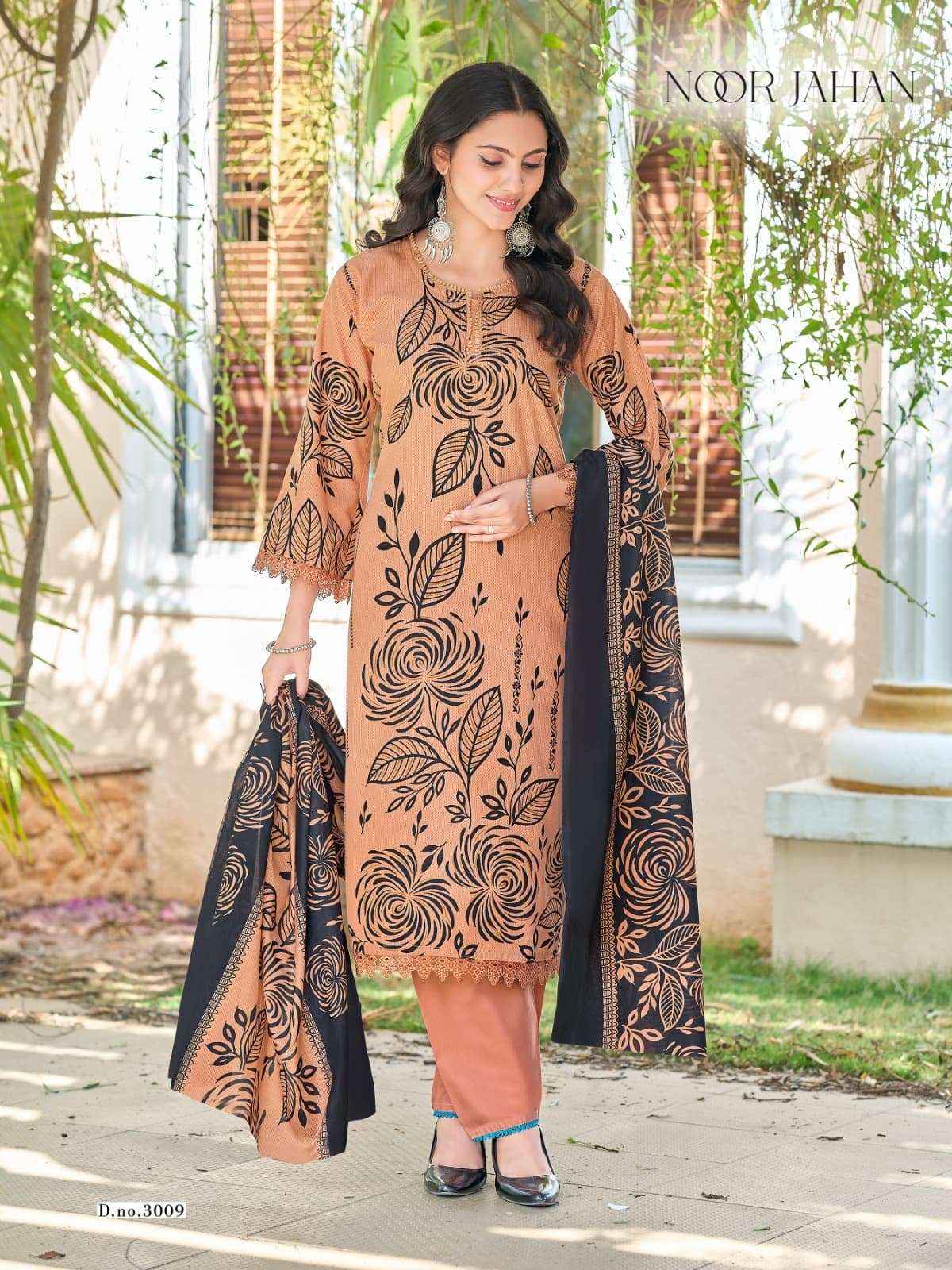 Ganesha Noor Jahan Vol-3 Cotton Readymade Suit (8 pcs Catalogue)