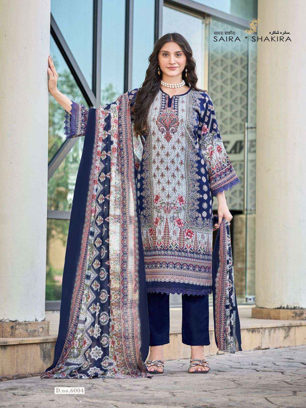 Ganesha Saira Shakira Vol-6 Cotton Dress Material (8 pcs Catalogue)