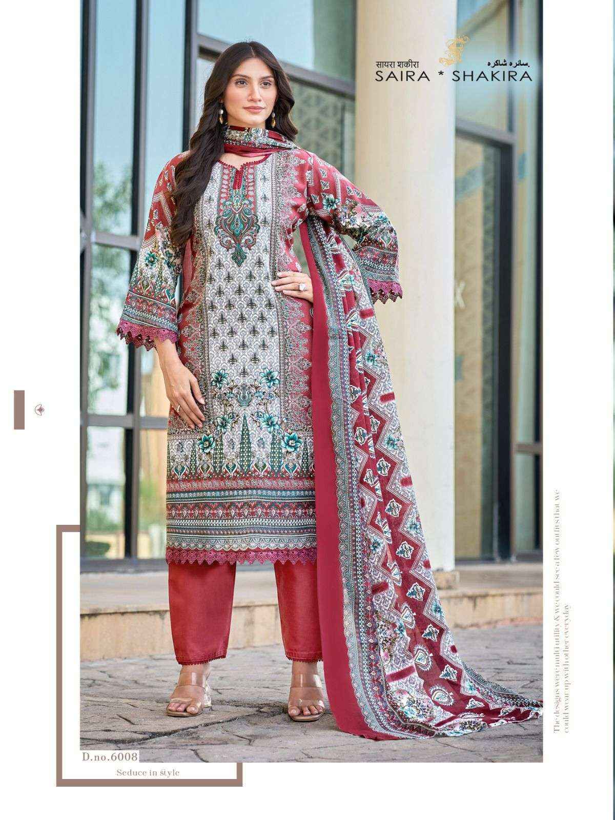 Ganesha Saira Shakira Vol-6 Cotton Dress Material (8 pcs Catalogue)