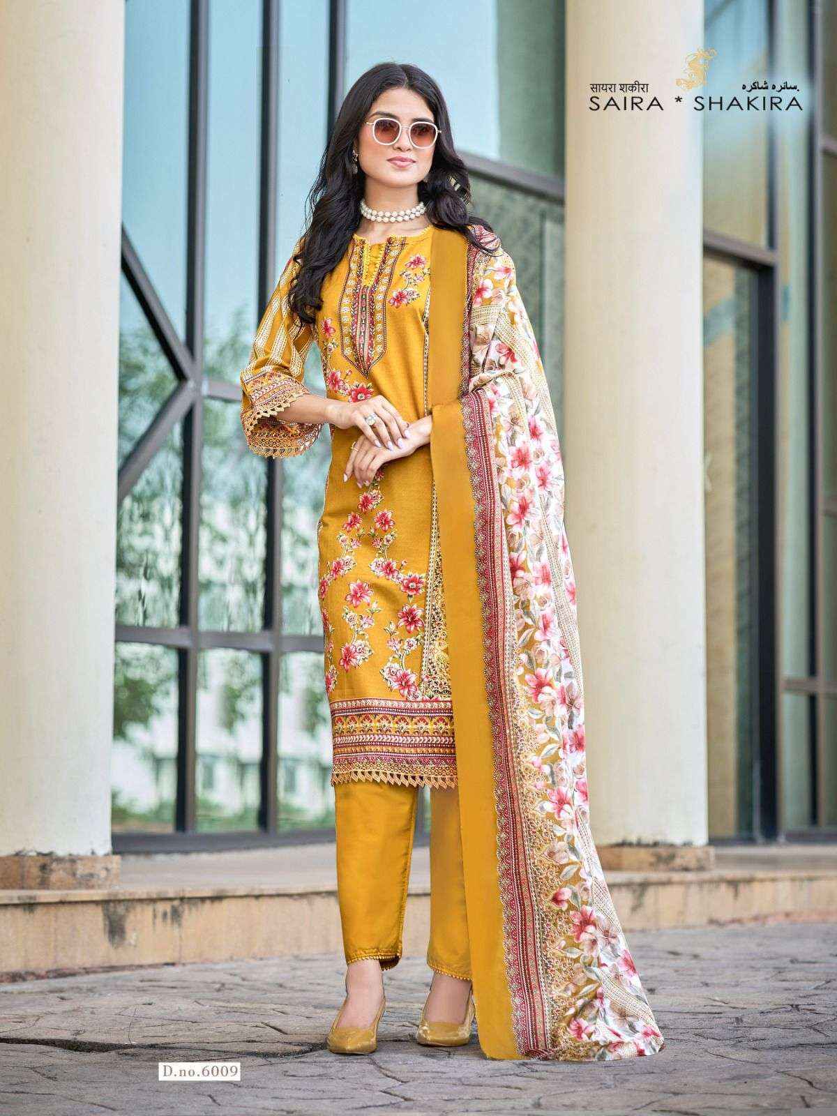 Ganesha Saira Shakira Vol-6 Cotton Dress Material (8 pcs Catalogue)